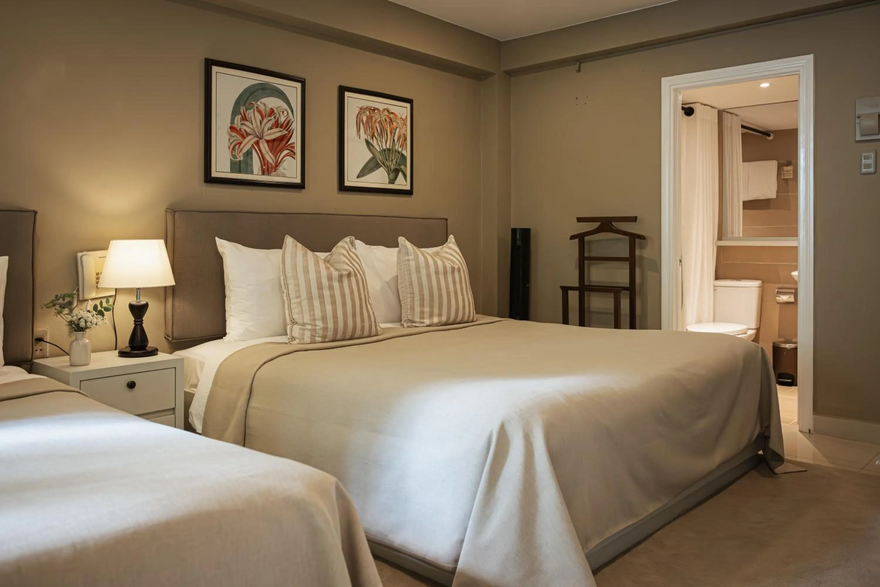 Photo of the whole room, Bed in Bach Place Dalat