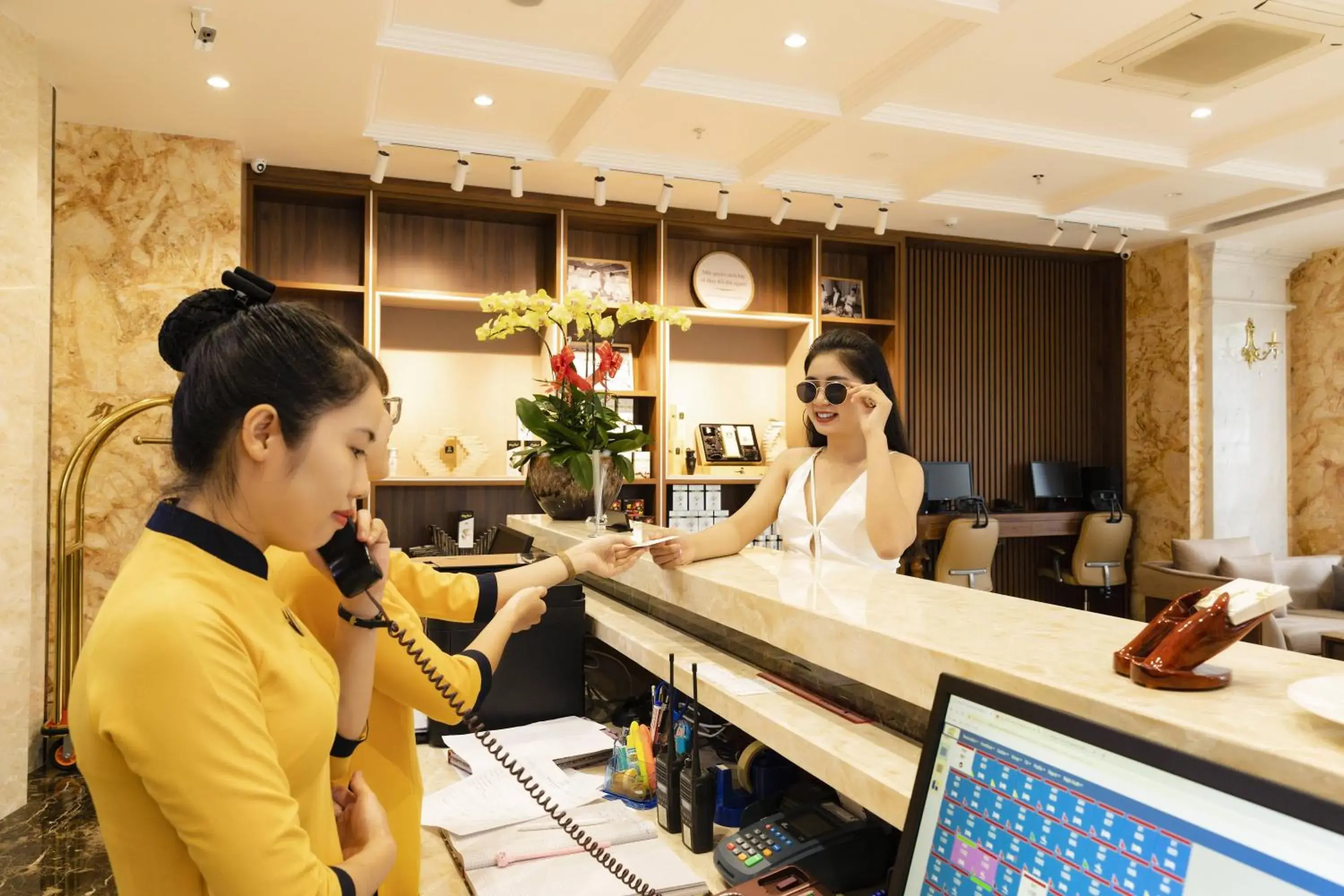 Lobby or reception in Daphovina Hotel Lobby or reception in Daphovina Hotel