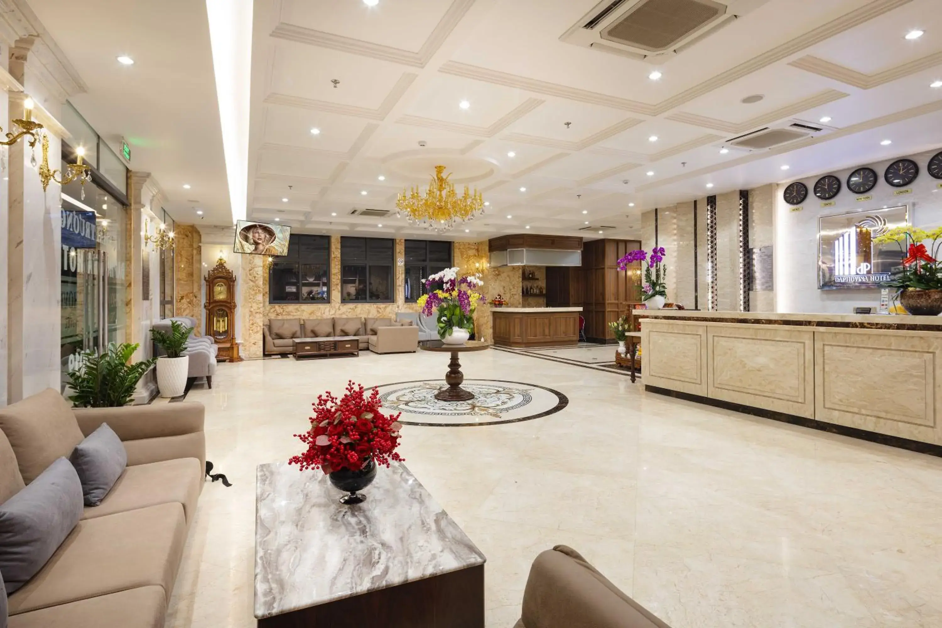 Lobby or reception in Daphovina Hotel Lobby or reception in Daphovina Hotel