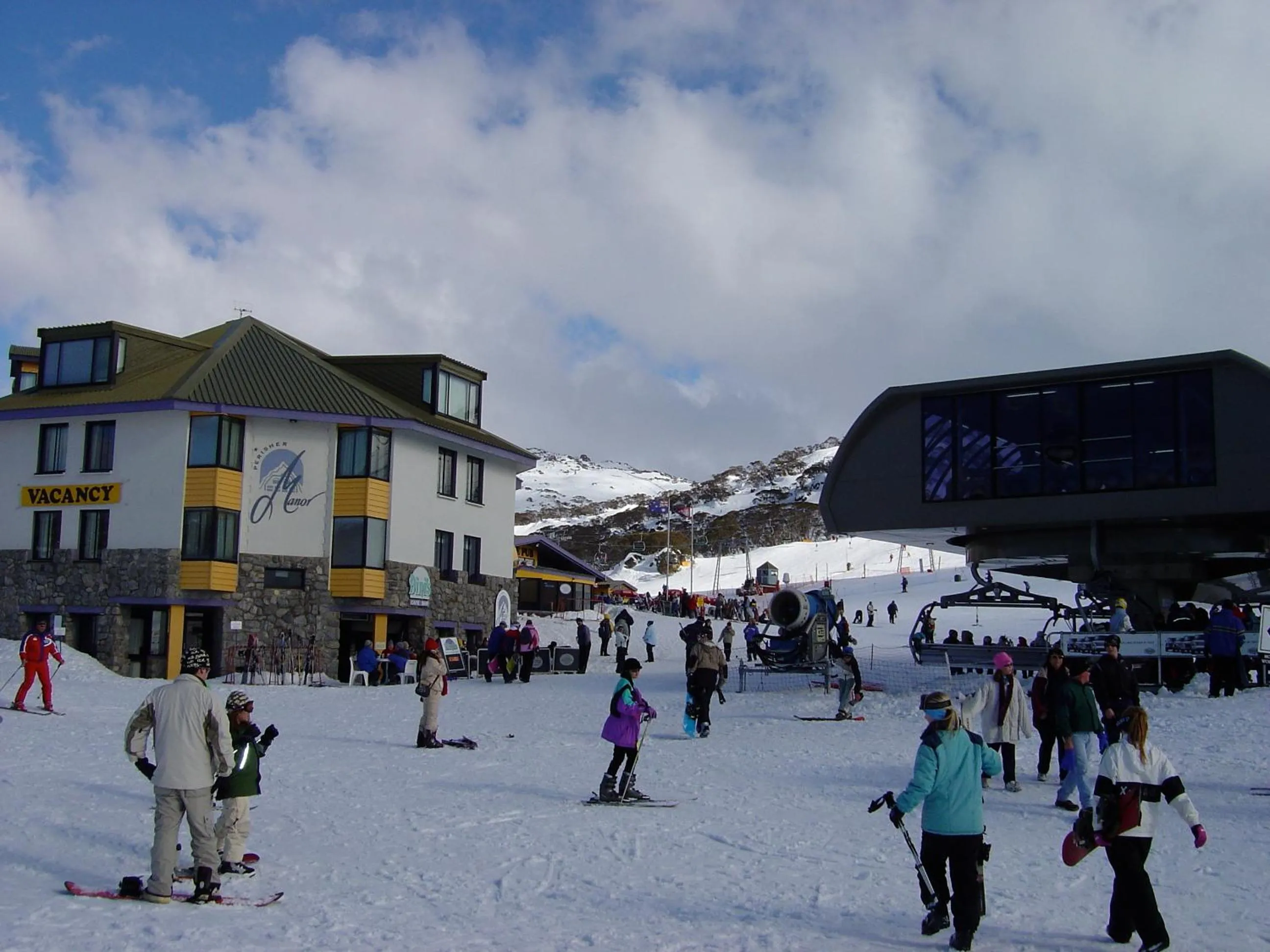 Winter in Perisher Manor Hotel