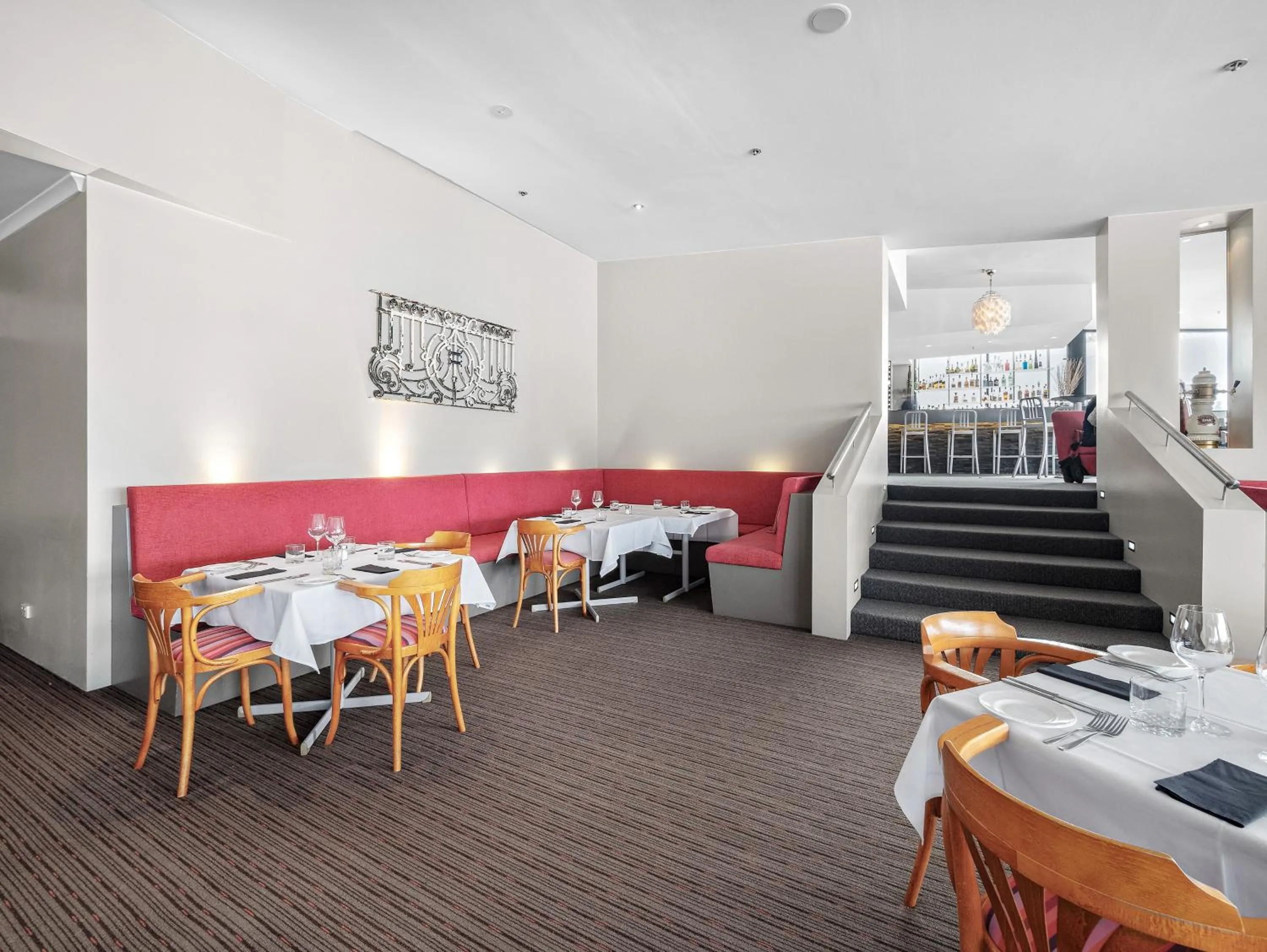 Dining area in Perisher Manor Hotel