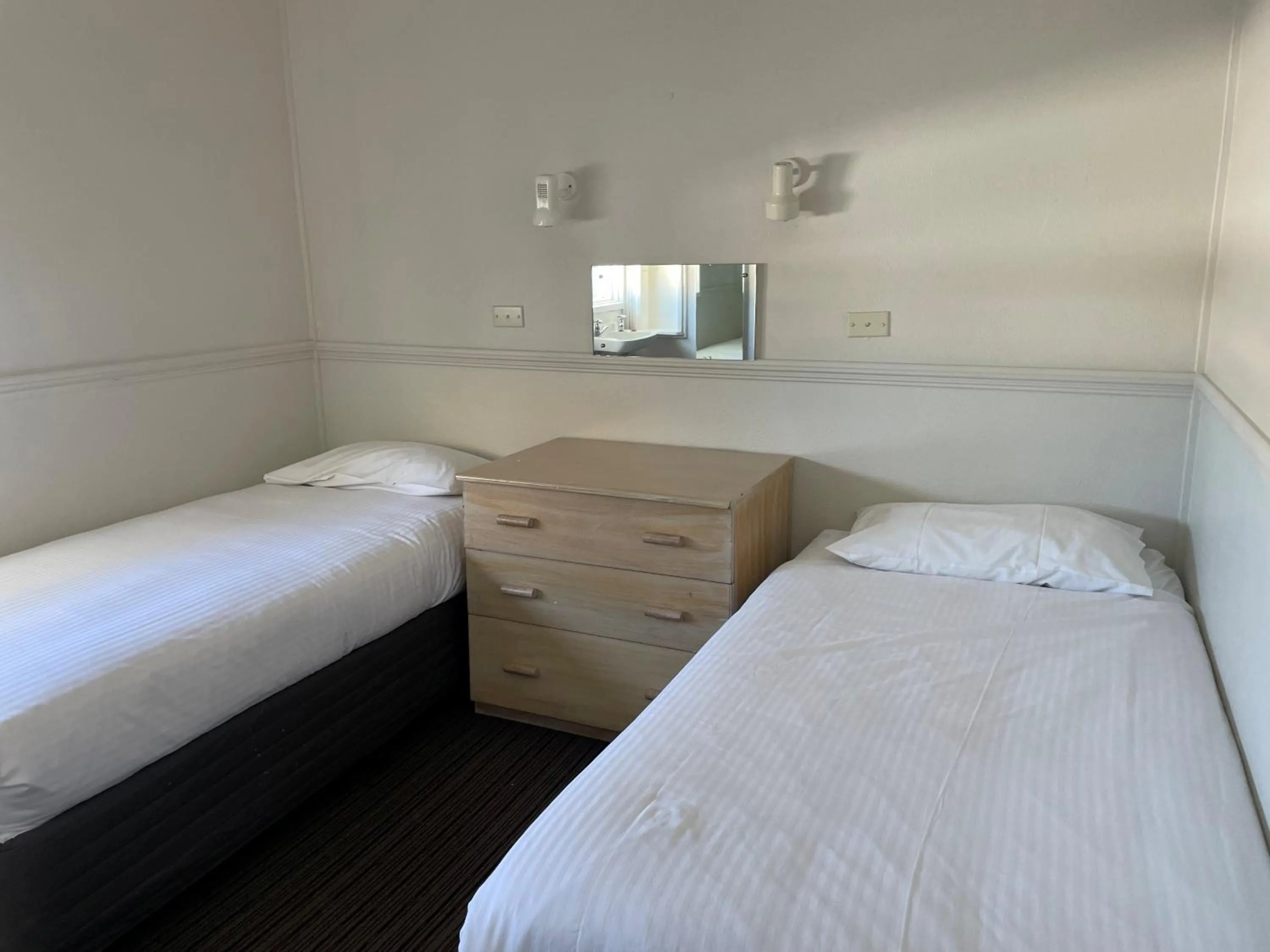 Bed in Perisher Manor Hotel