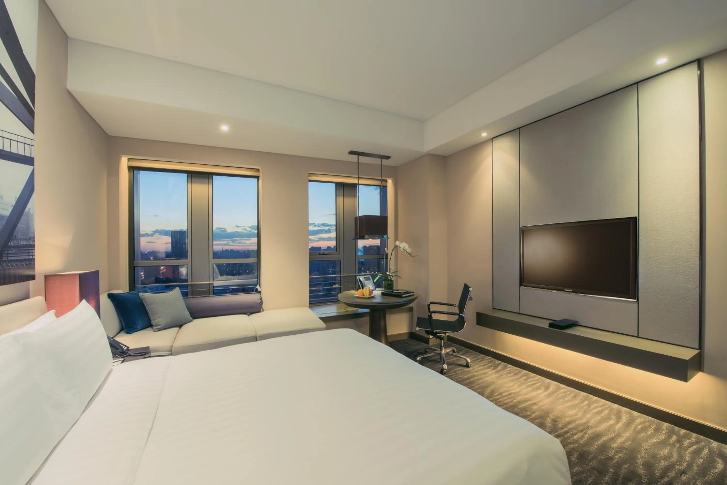 Bed in Pan Pacific Tianjin