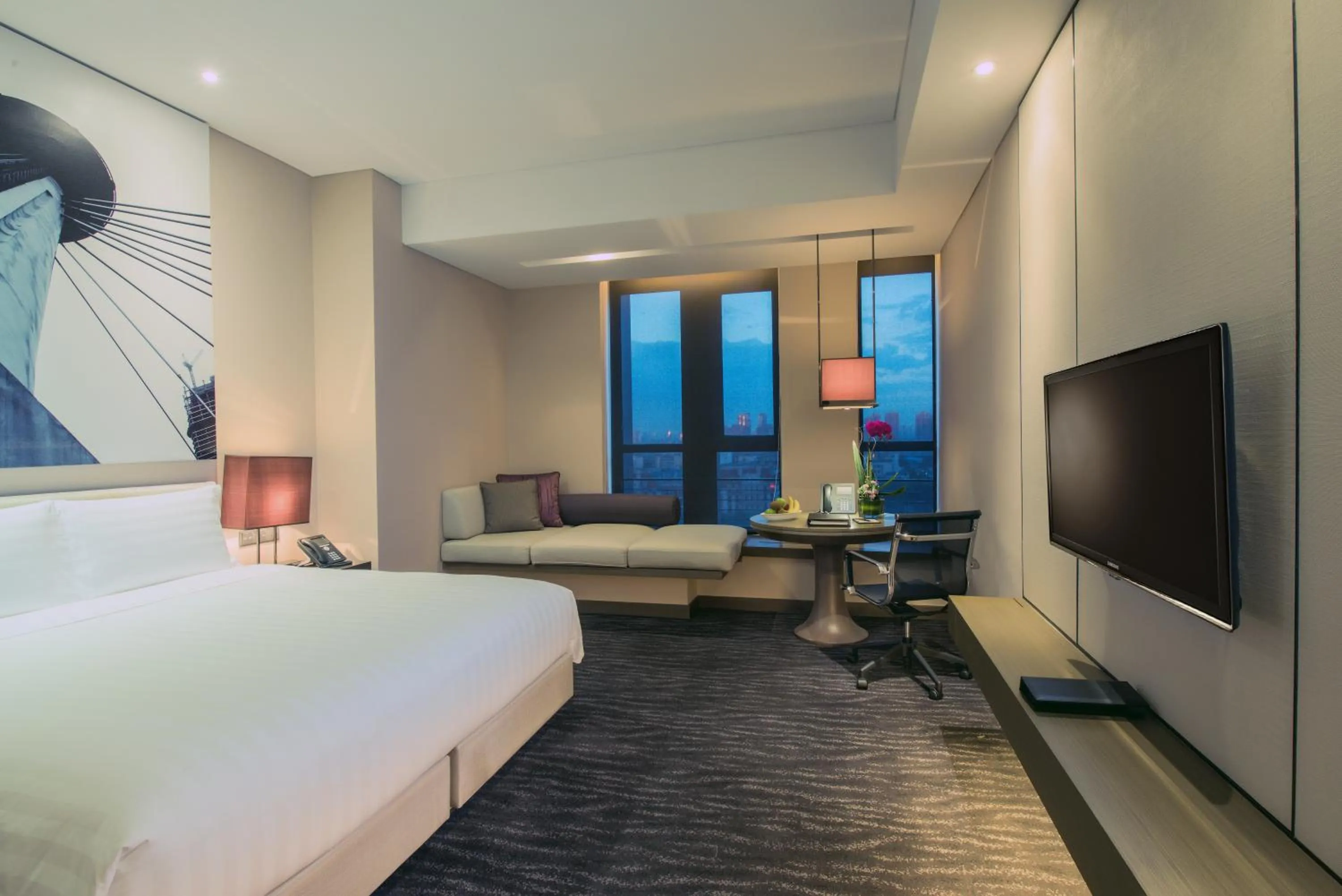 Bed in Pan Pacific Tianjin