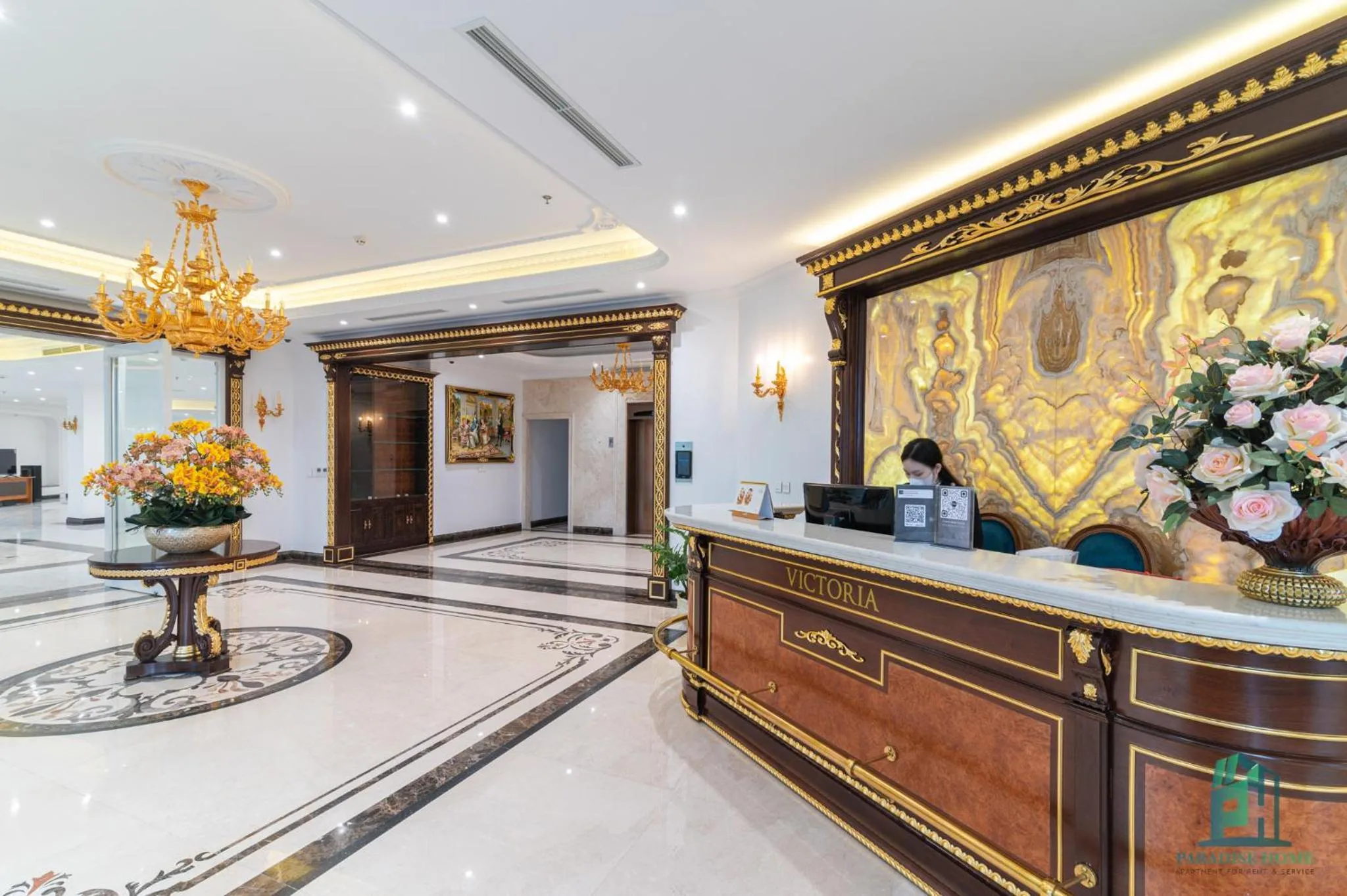 Lobby or reception in Luxe Paradise Suite Hotel Trich Sai