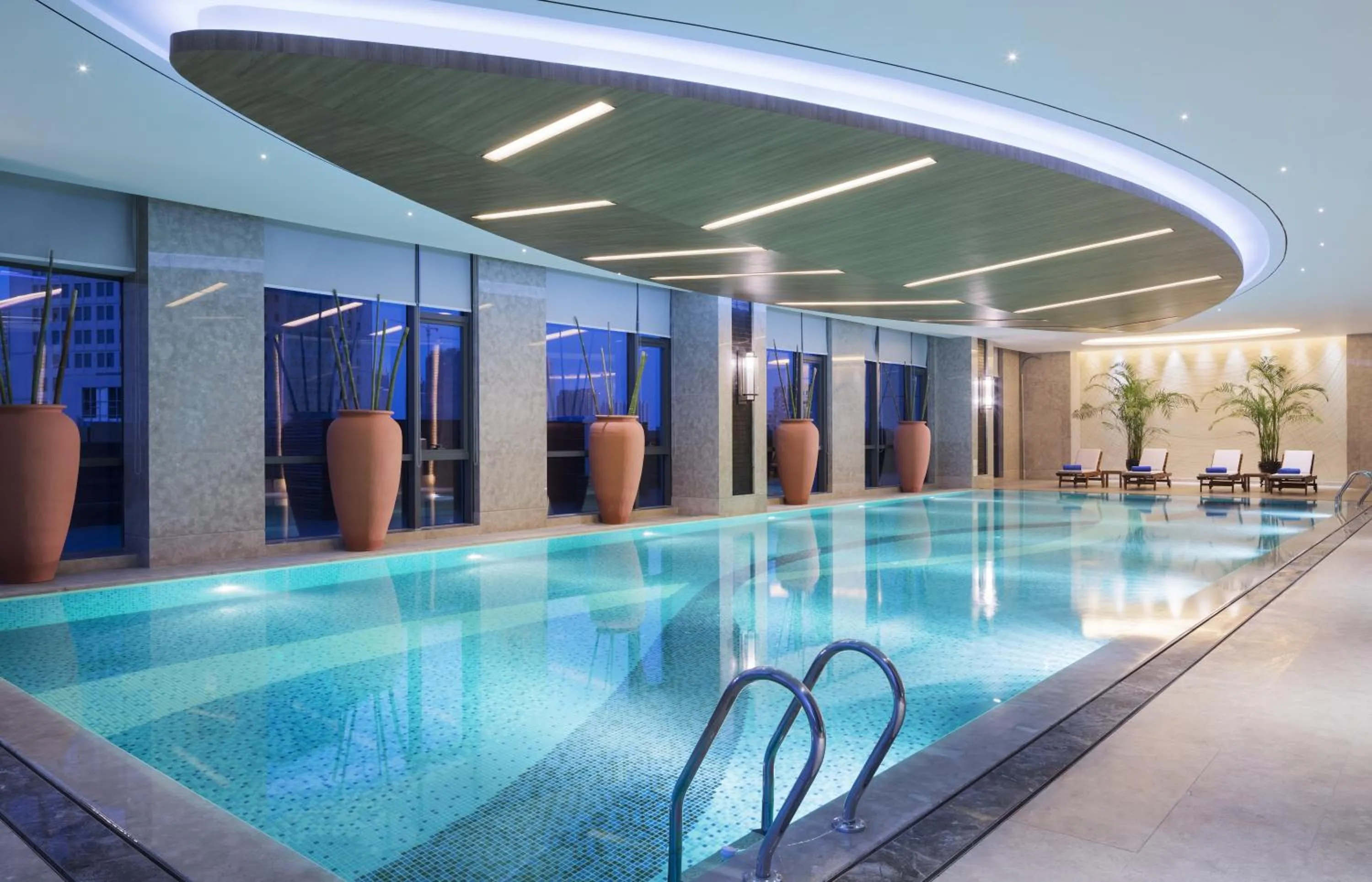 Swimming pool in Wanda Realm Changzhou