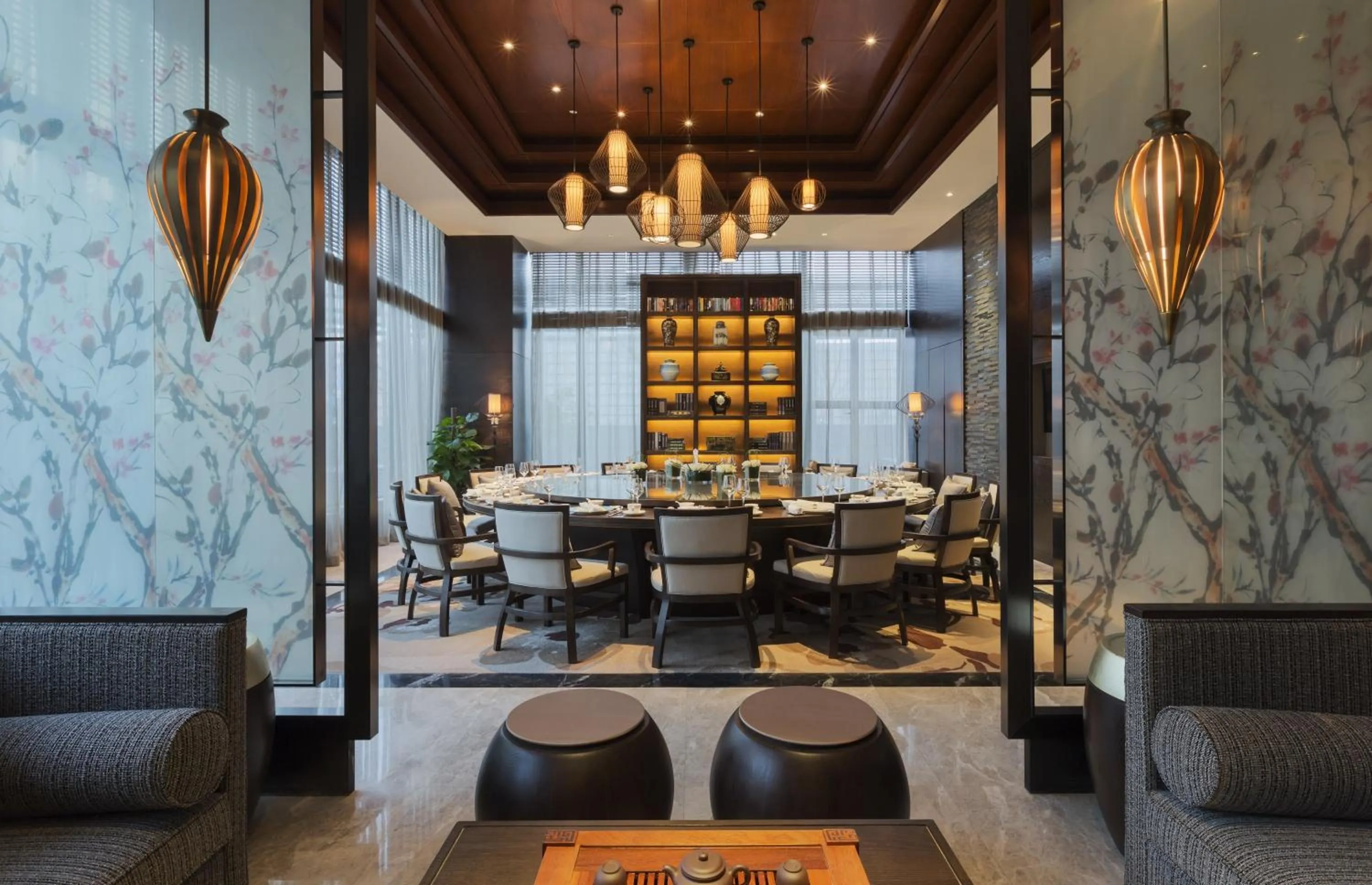 Dining area in Wanda Realm Changzhou