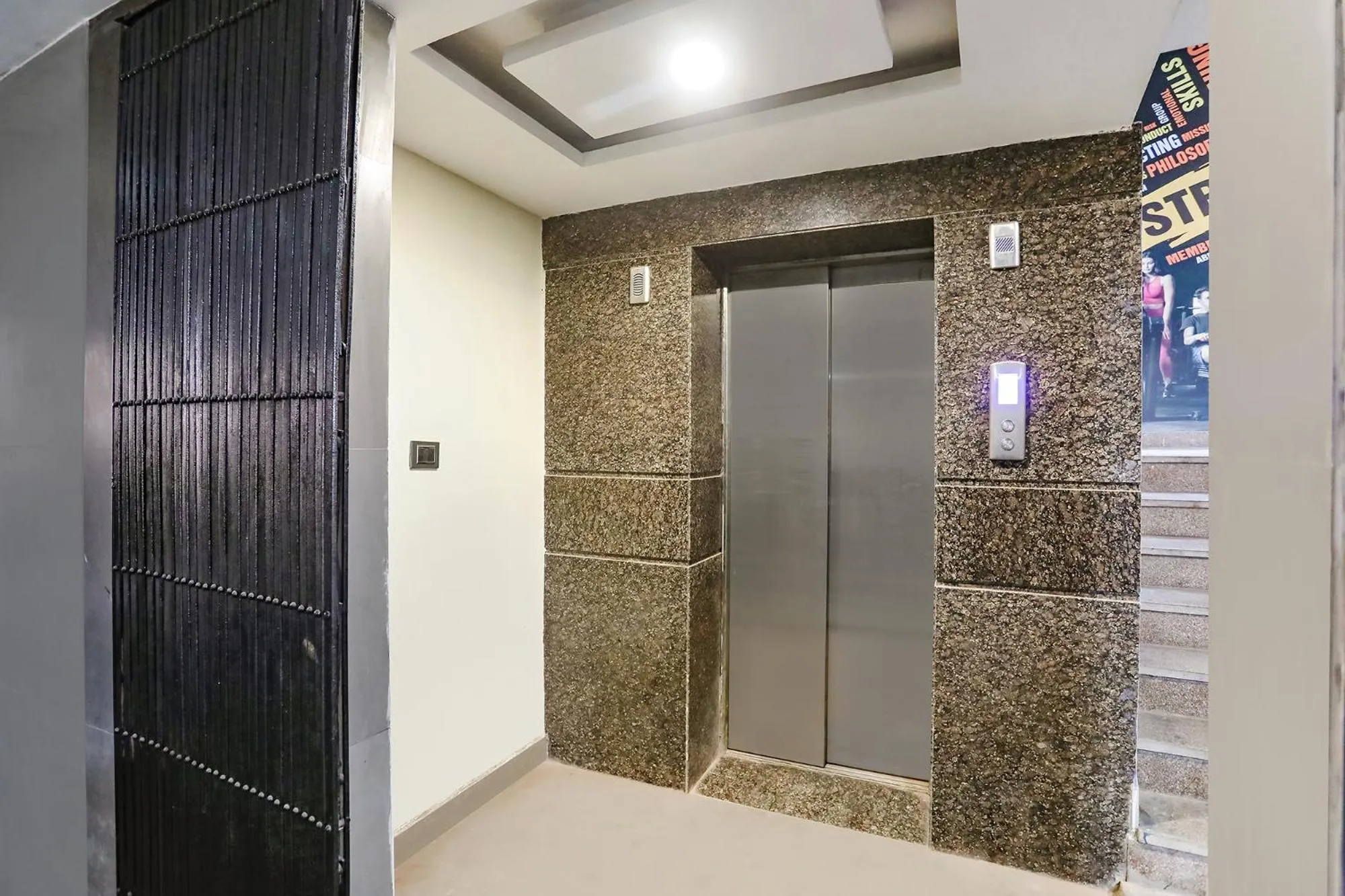 elevator in FabHotel Nirvana Residency