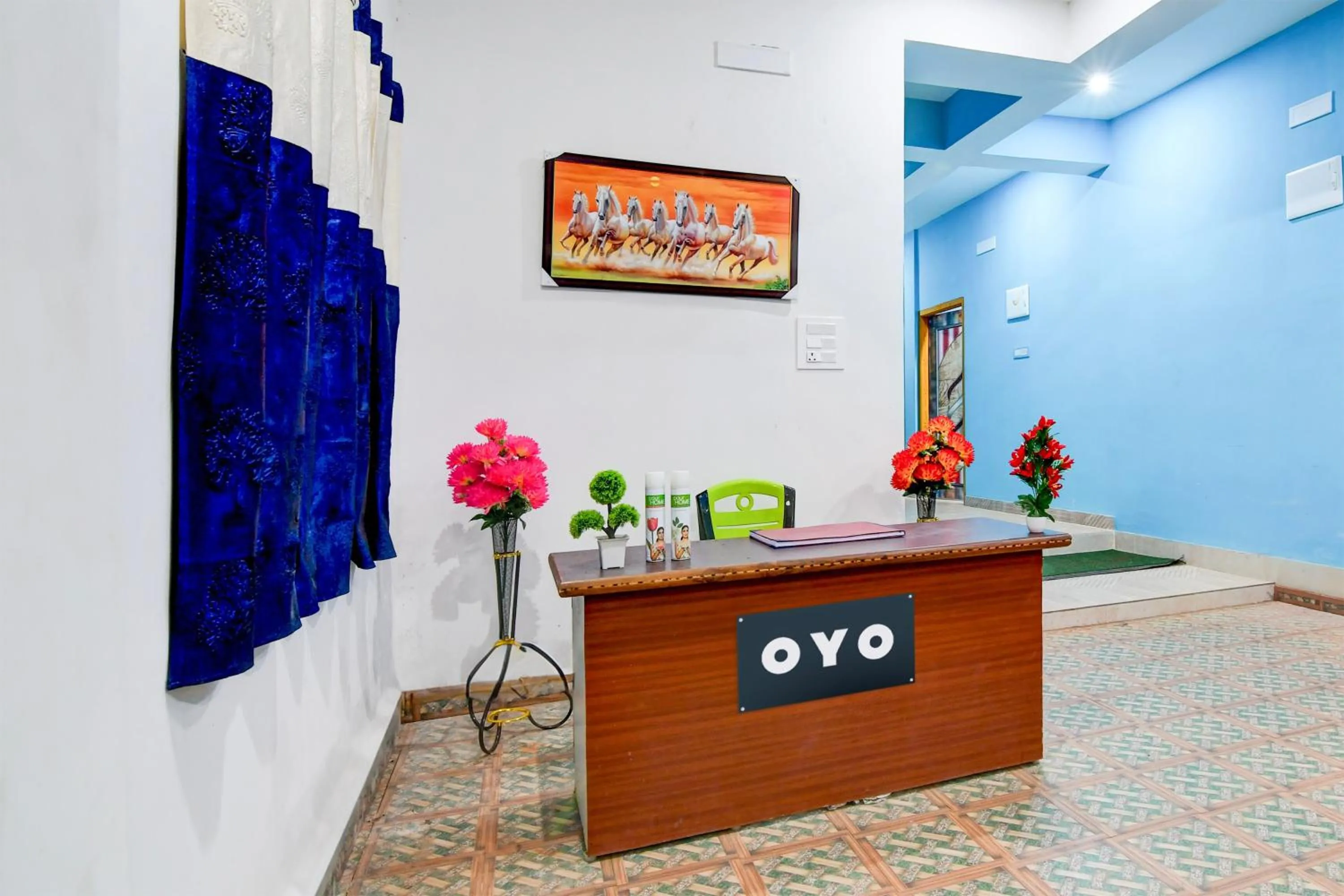 Lobby or reception in Hotel O Blue Valley