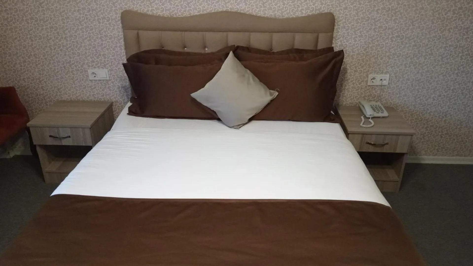 Bed in ANGRAND HOTEL
