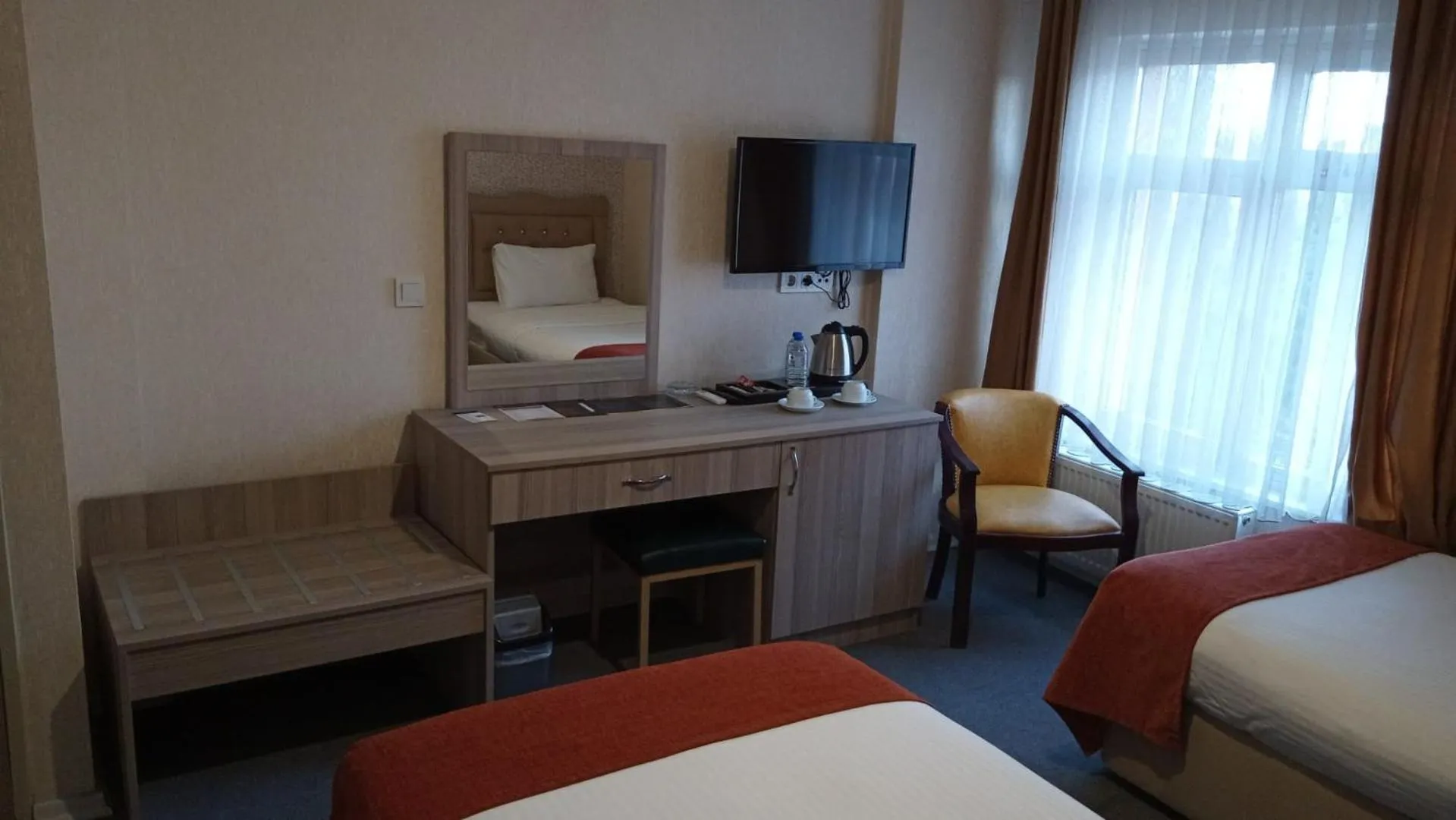 Bed in ANGRAND HOTEL