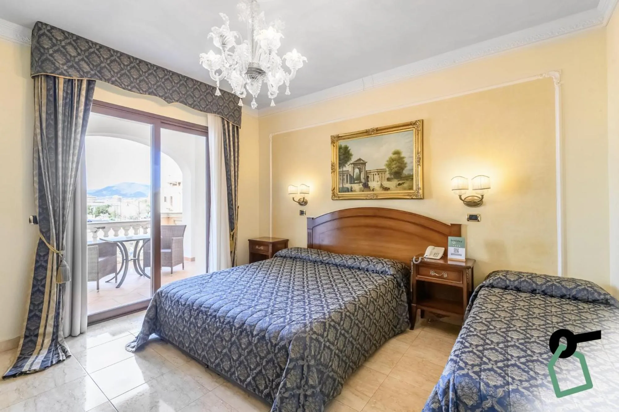 Bedroom, Bed in Hotiday Olbia Porto