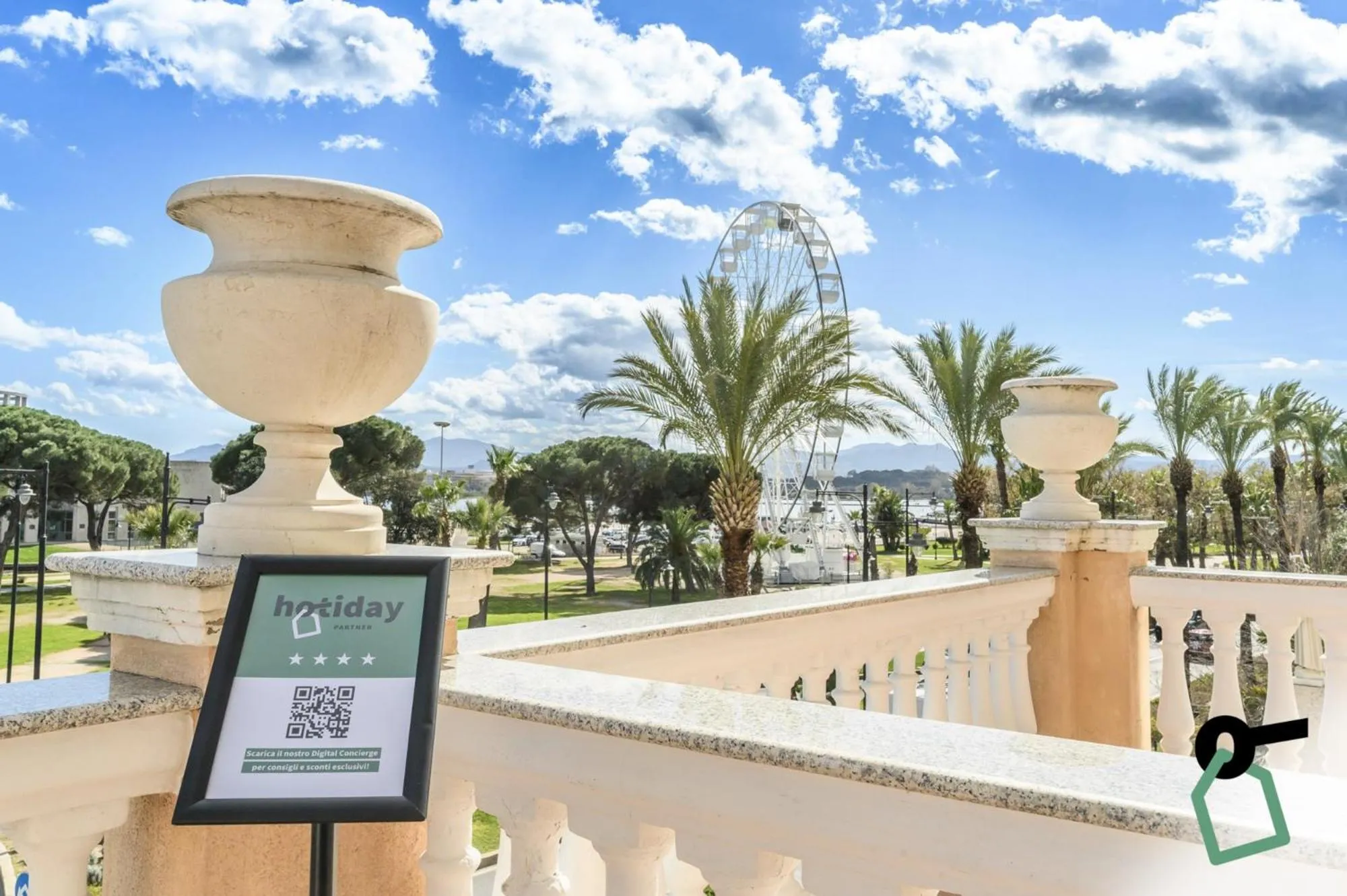 Balcony/Terrace in Hotiday Olbia Porto