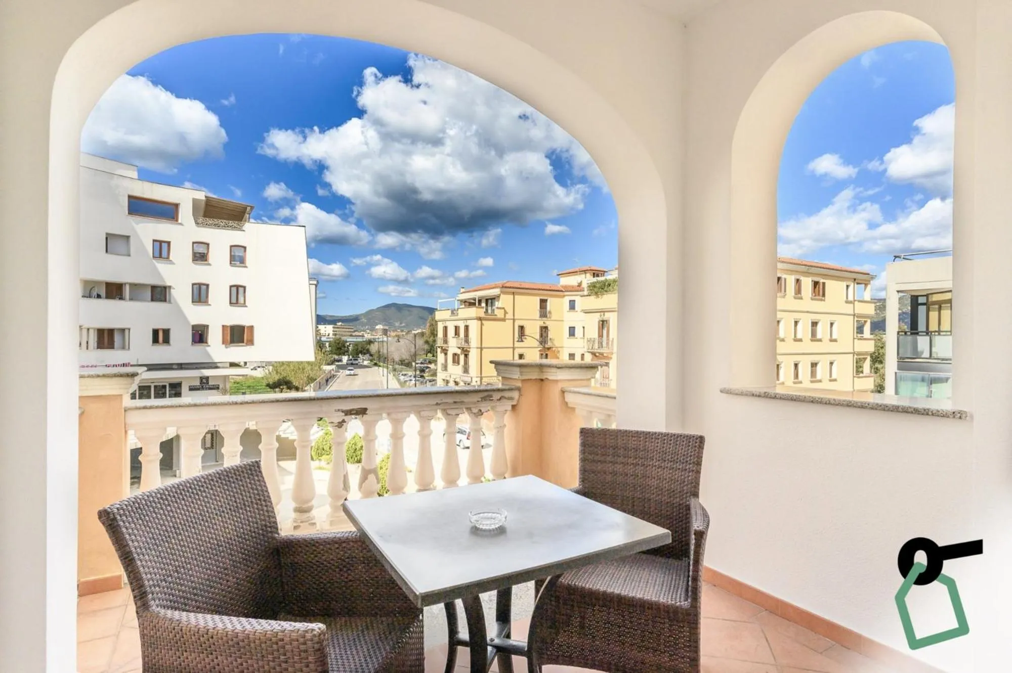 Balcony/Terrace in Hotiday Olbia Porto