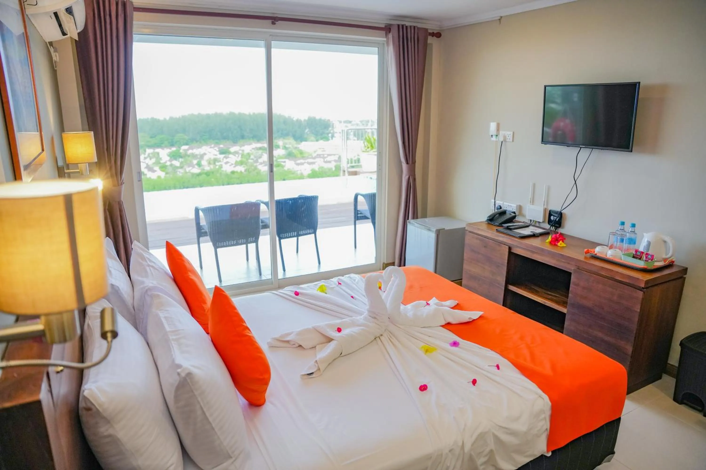 Bed in The Ridge Residence