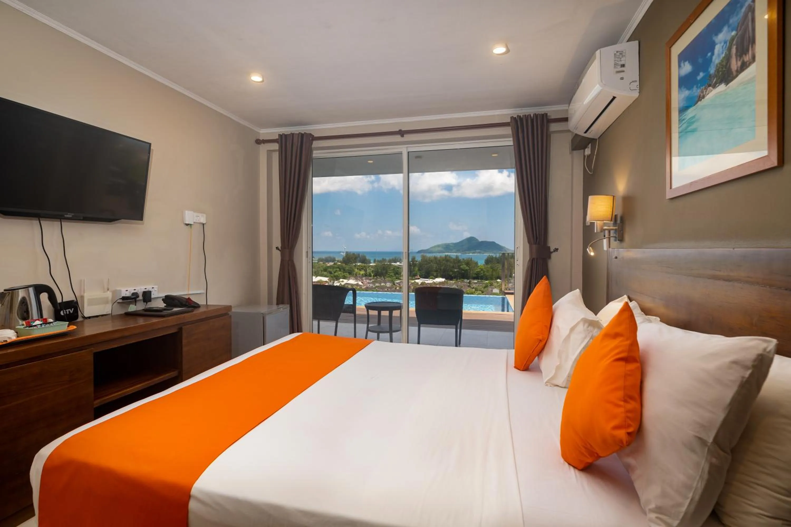 Bed in The Ridge Residence