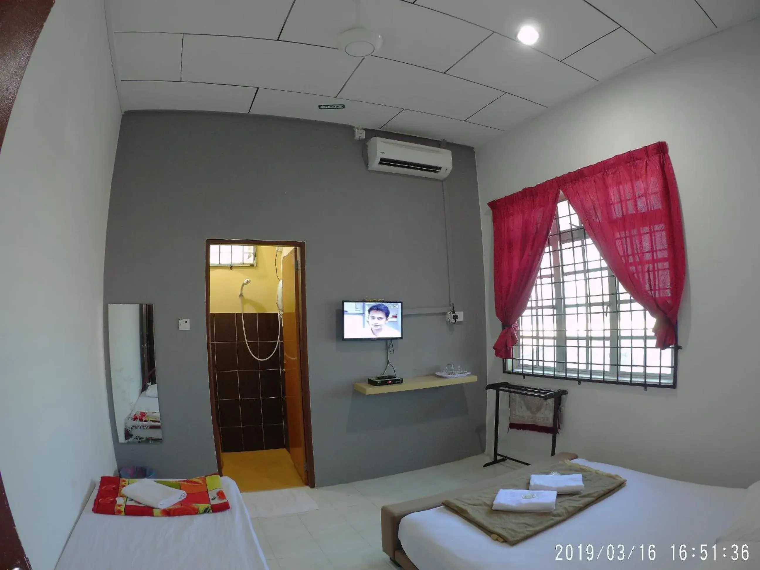 Bedroom, Bed in Semarak Beach Inn Bedroom, Bed in Semarak Beach Inn