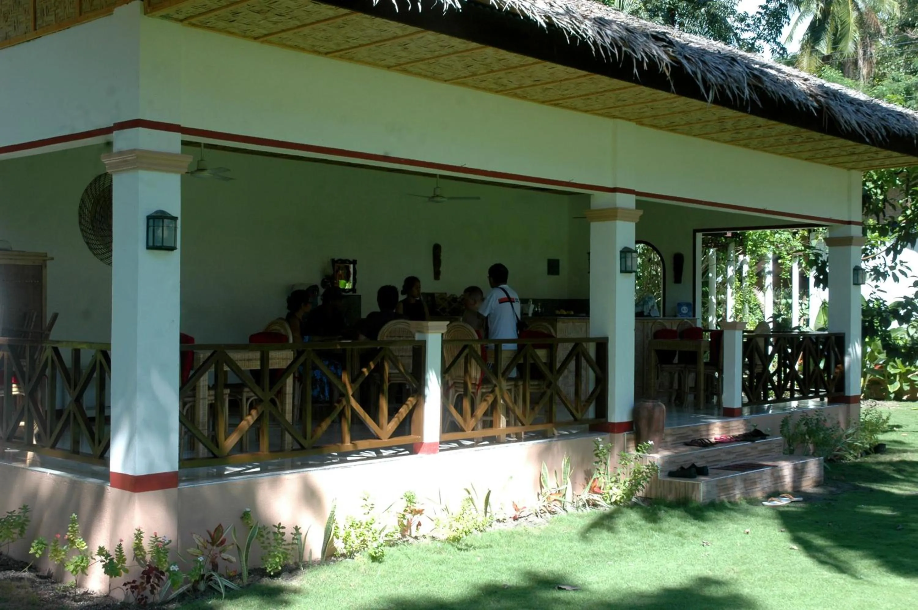 Dining area in Neptune Diving Resort Santander