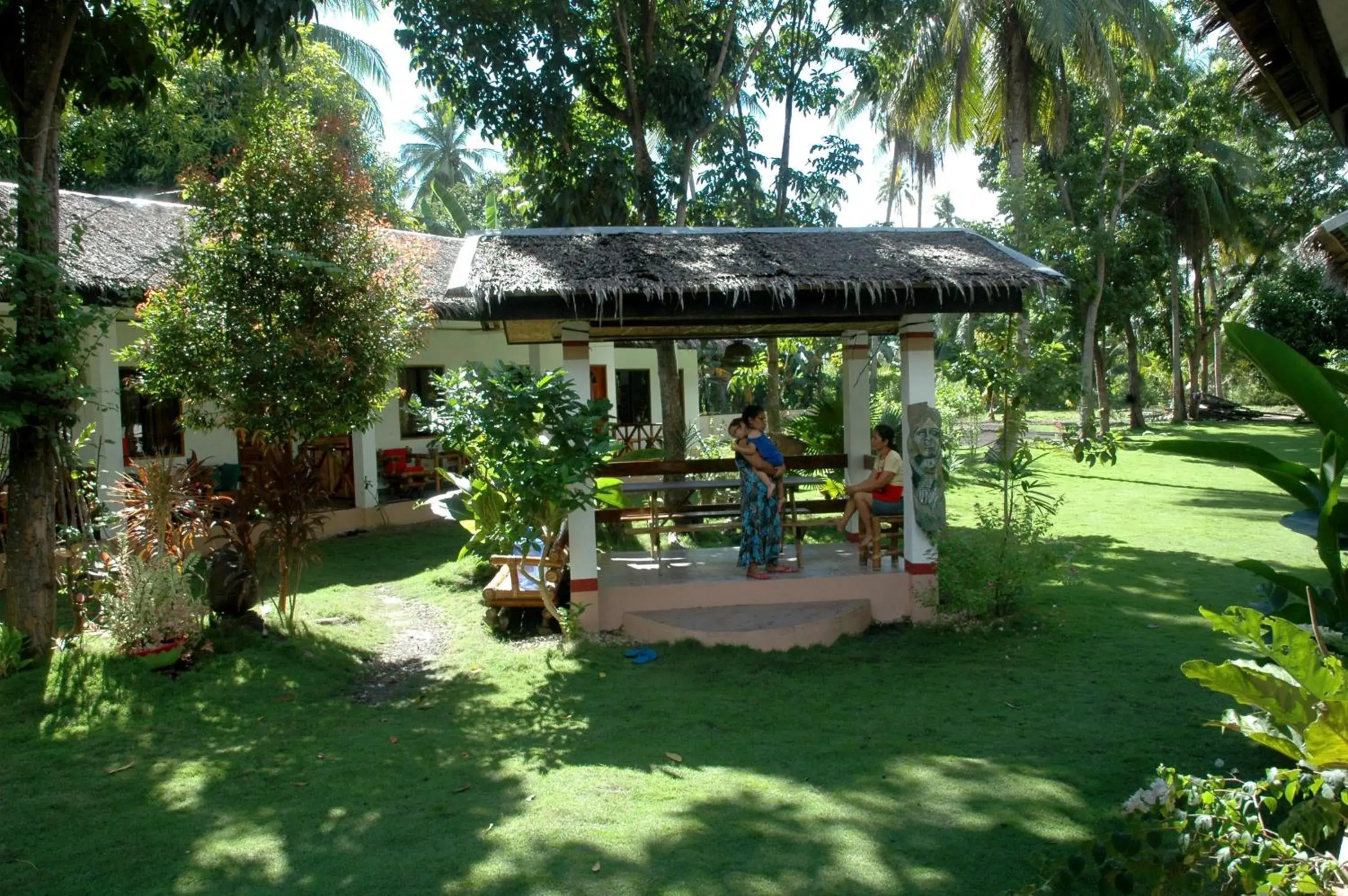 Garden in Neptune Diving Resort Santander Garden in Neptune Diving Resort Santander