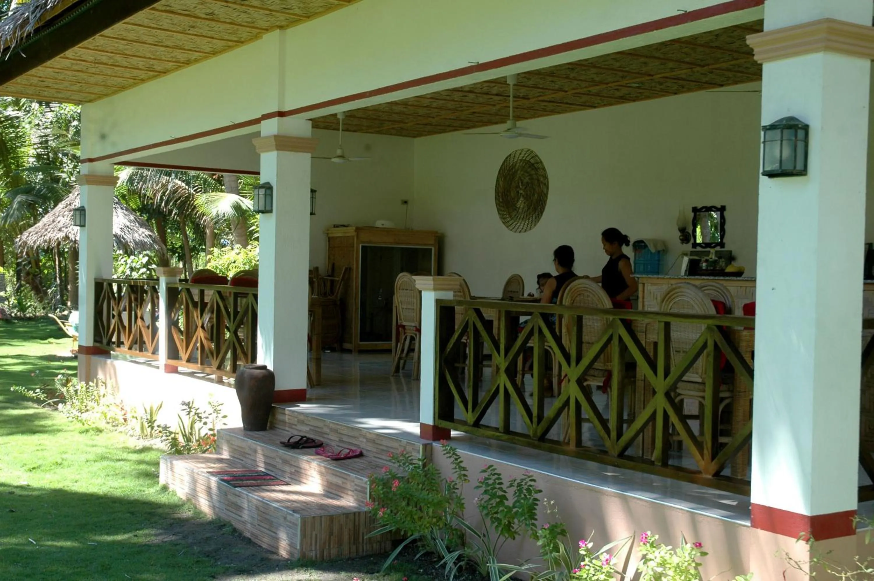 Dining area in Neptune Diving Resort Santander