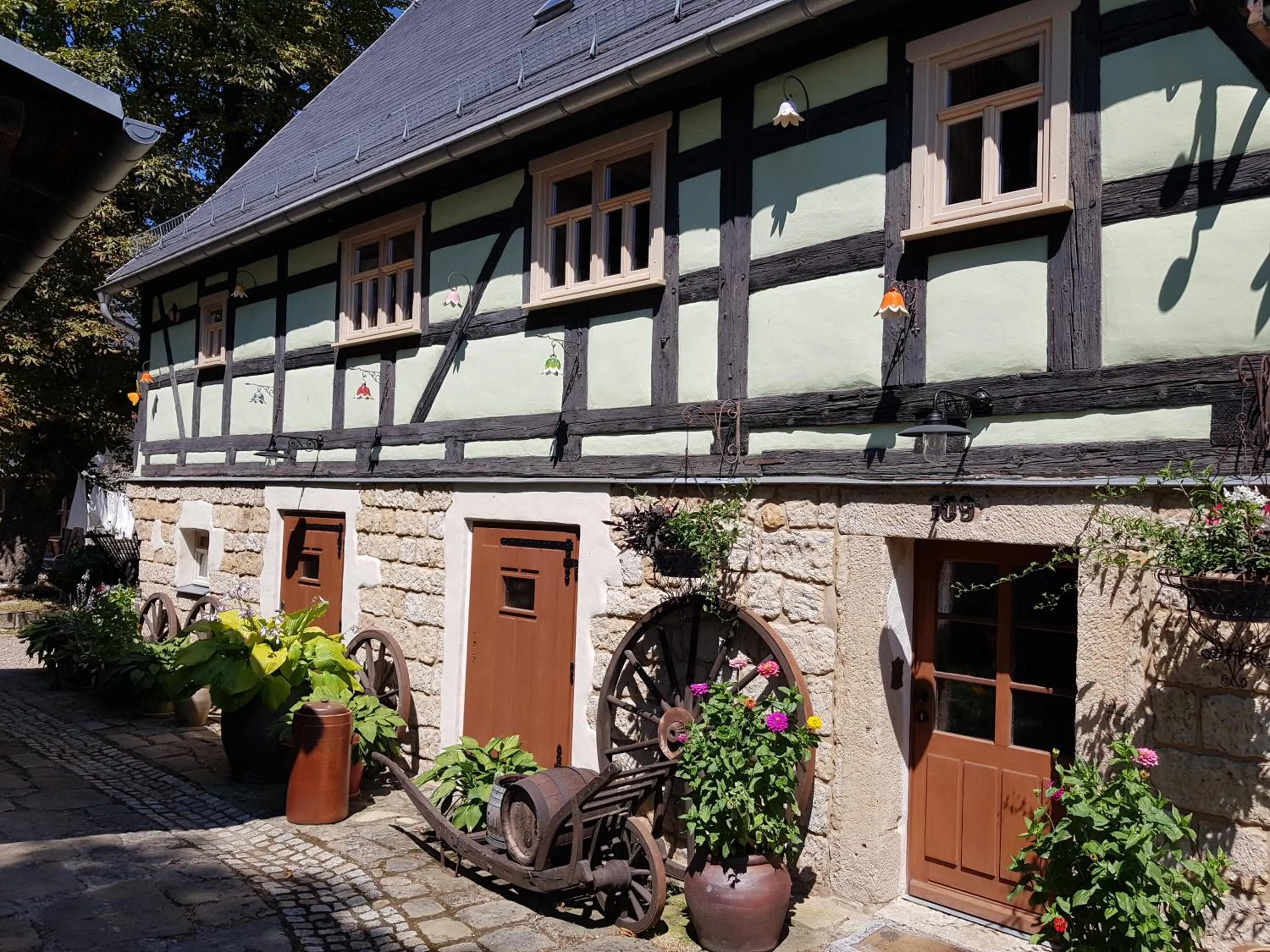 Property building in Gohrischer Hof Anno 1798