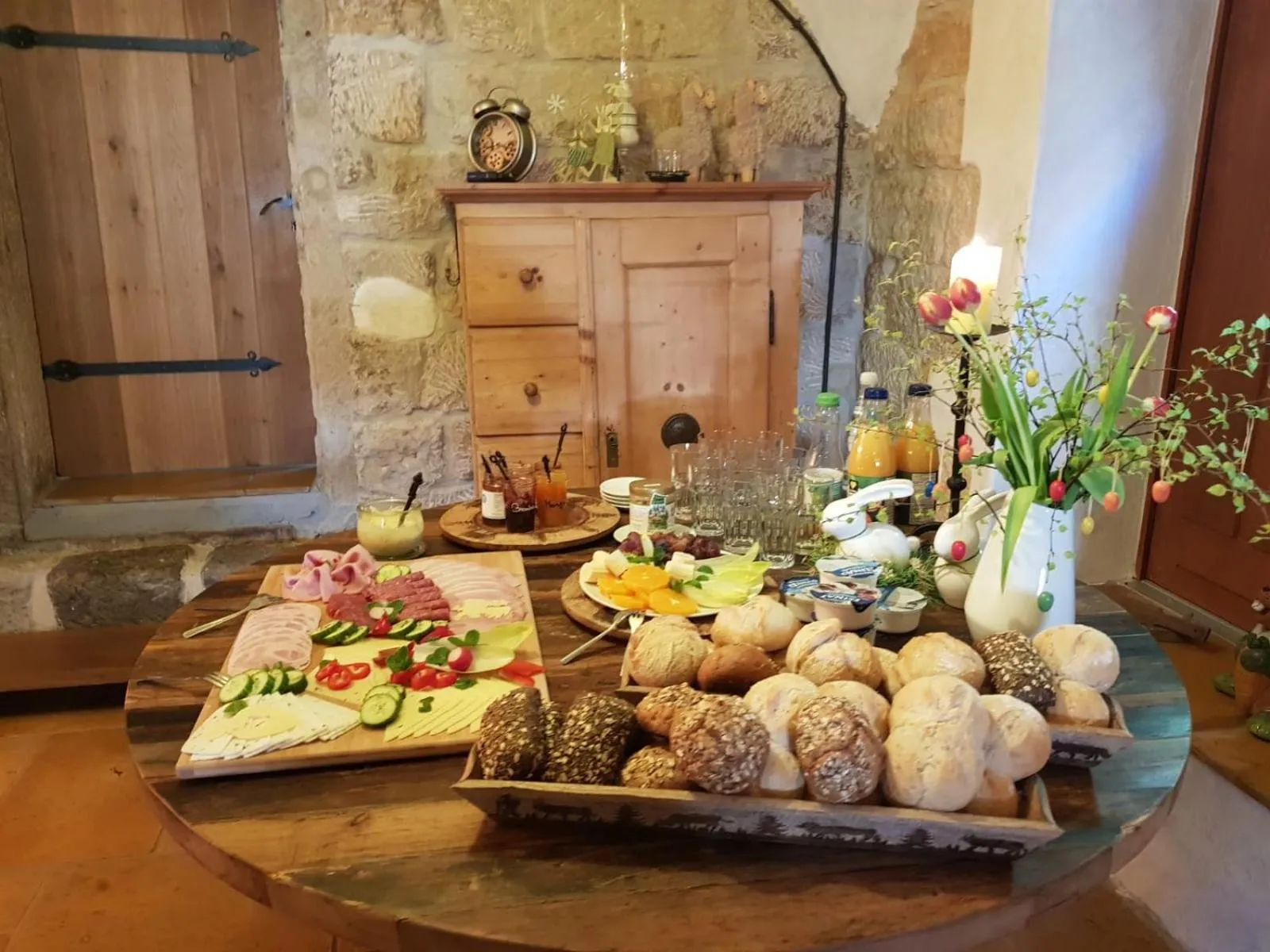 Breakfast in Gohrischer Hof Anno 1798