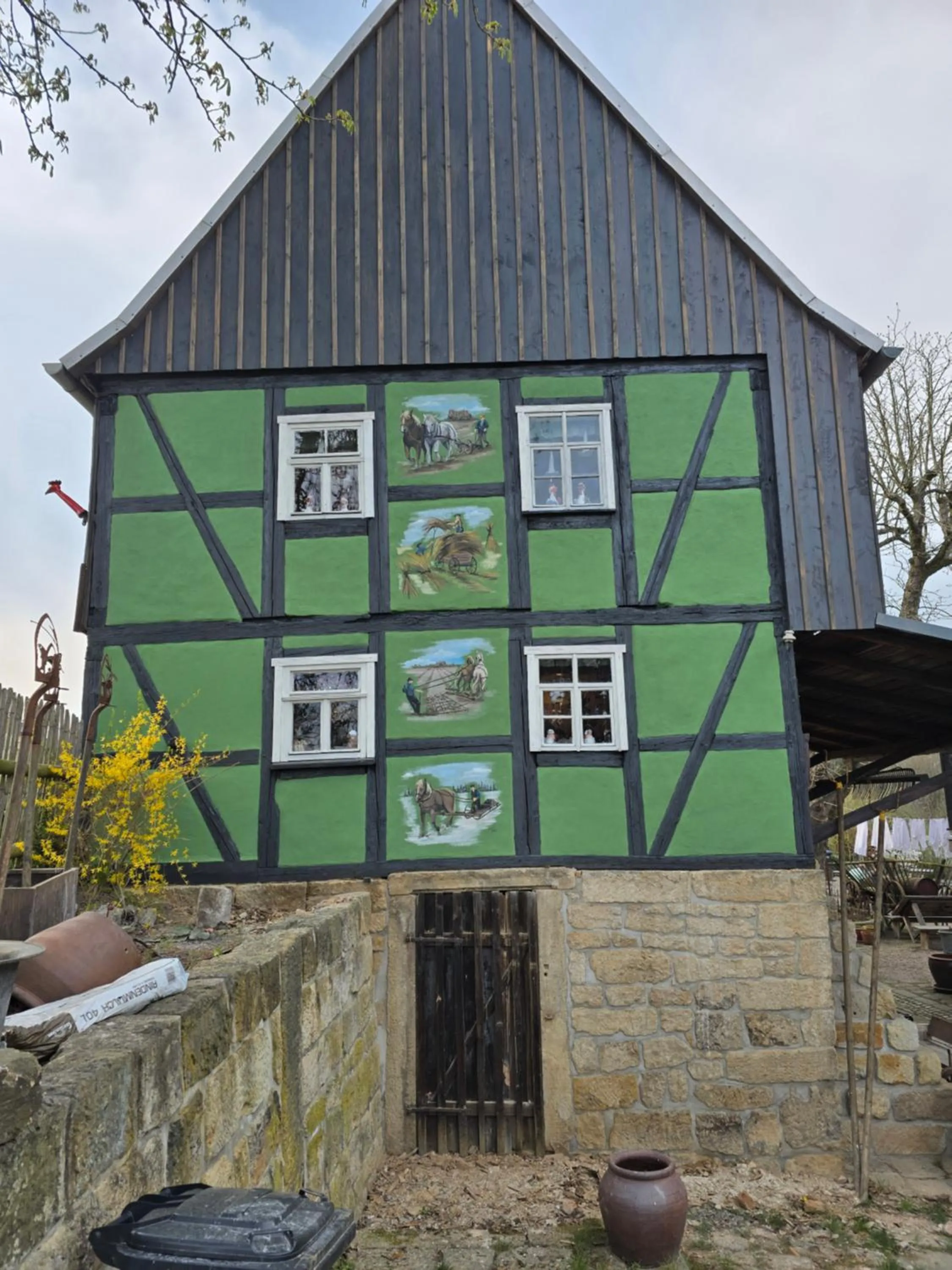 Property building in Gohrischer Hof Anno 1798