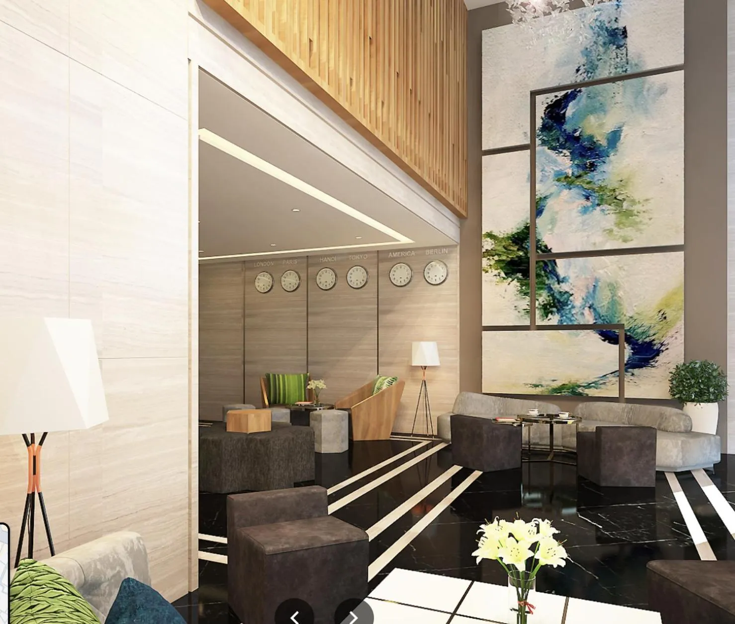 Lobby or reception in Classic Hotel Hanoi