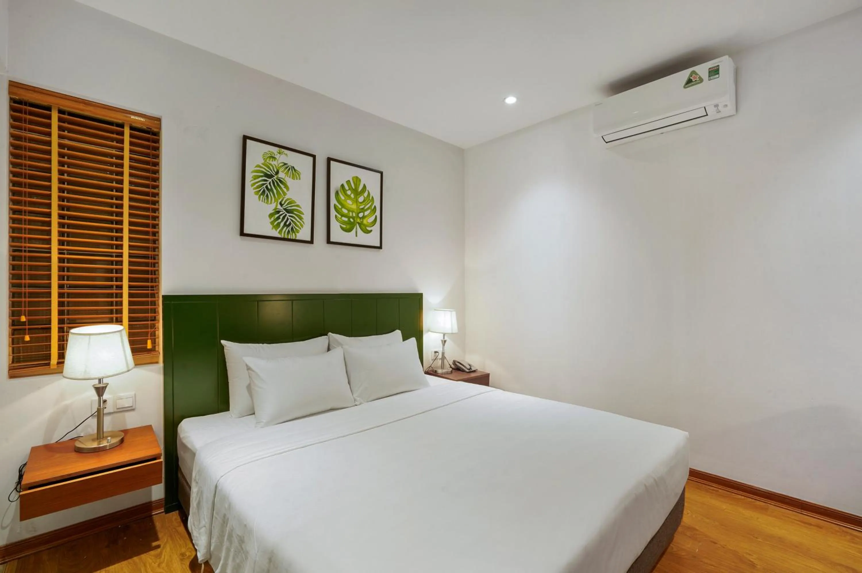 Bed in Classic Hotel Hanoi