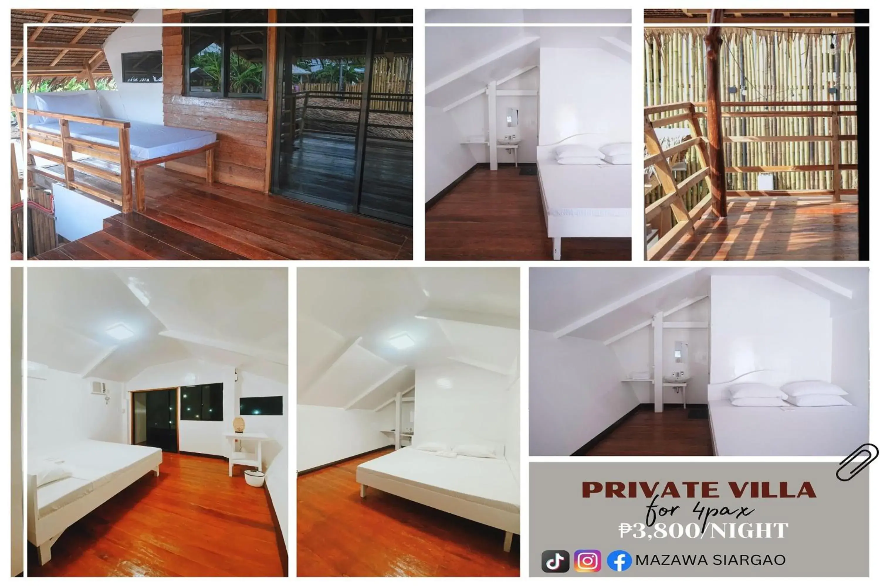 Photo of the whole room, Bed in Mazawa Siargao Photo of the whole room, Bed in Mazawa Siargao