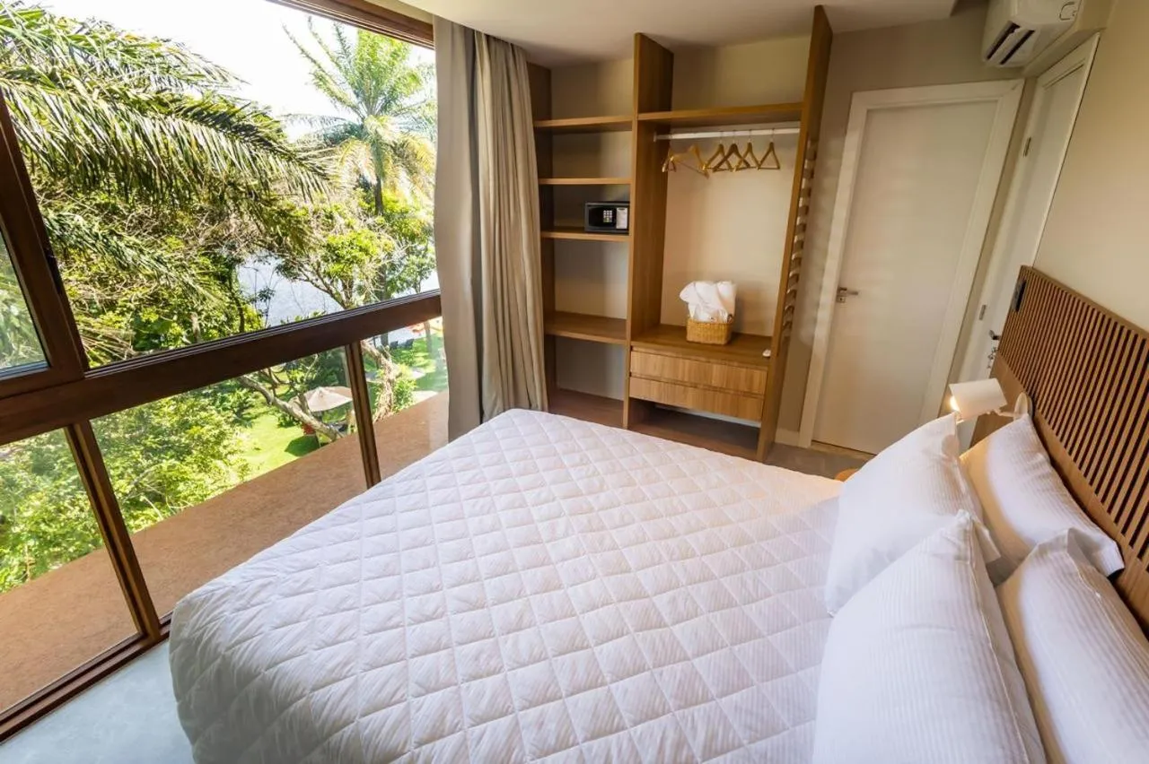 Bed in Guarajuba Suítes Premium Boutique Hotel