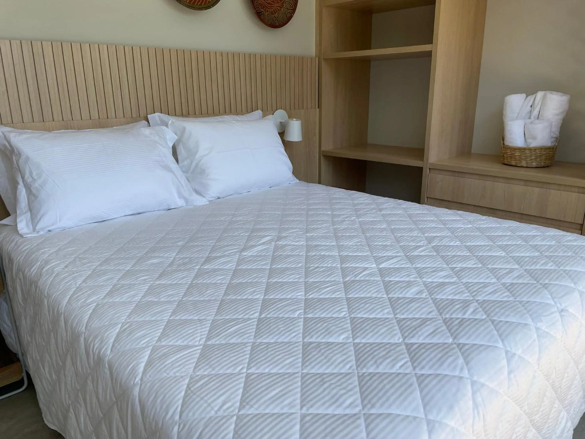 Bed in Guarajuba Suítes Premium Boutique Hotel