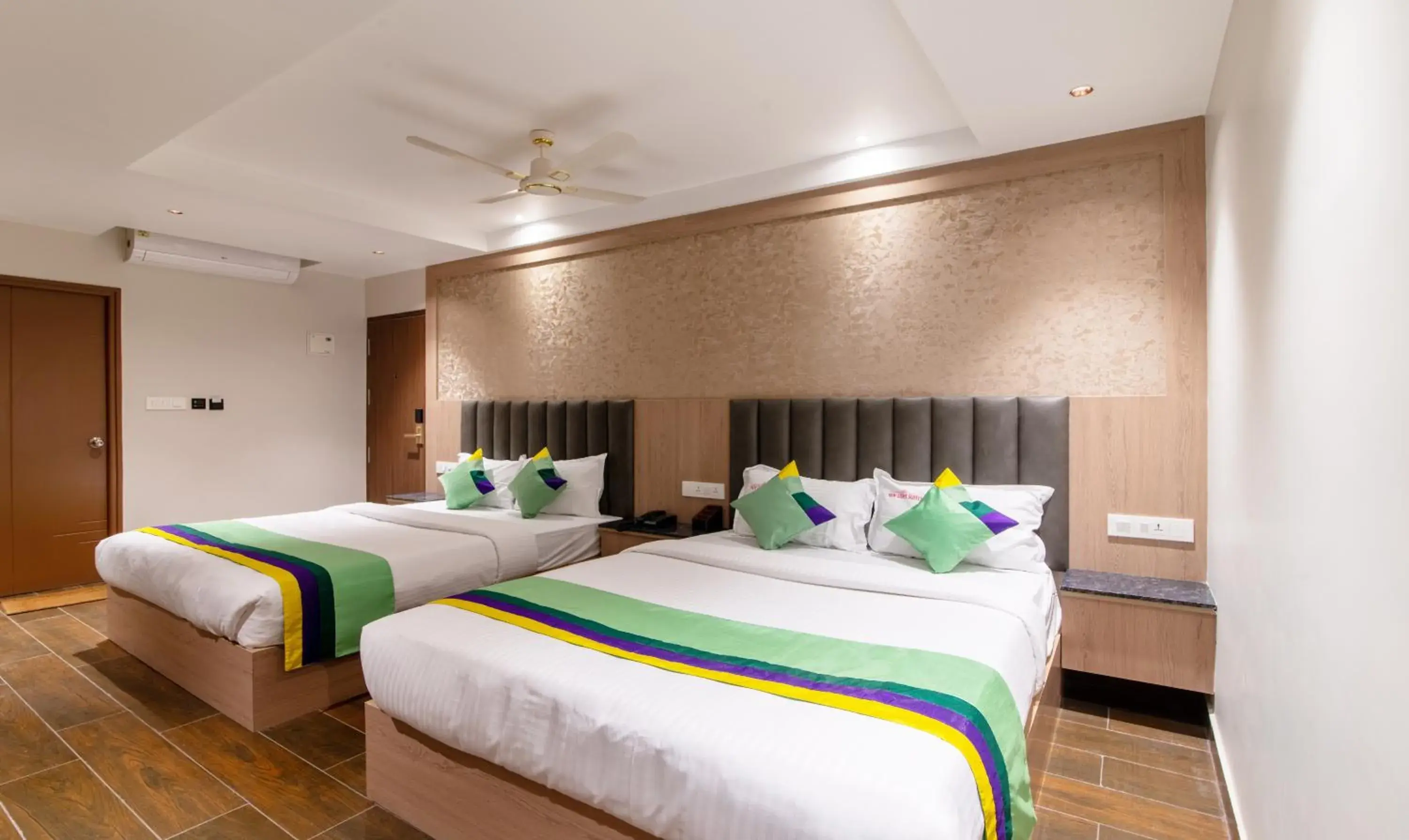 Bedroom, Bed in Treebo Premium New Light Suites Bedroom, Bed in Treebo Premium New Light Suites