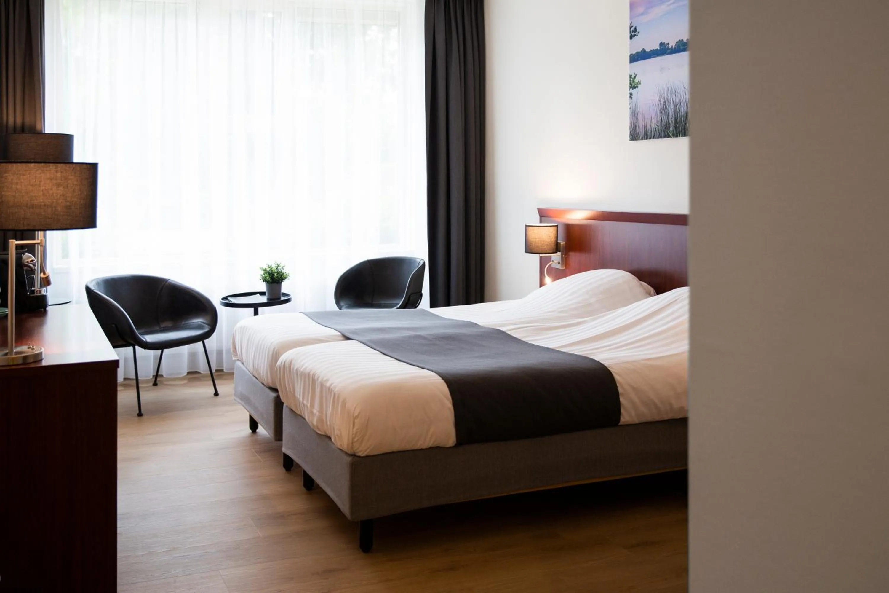 Bed in Hotel Umberto