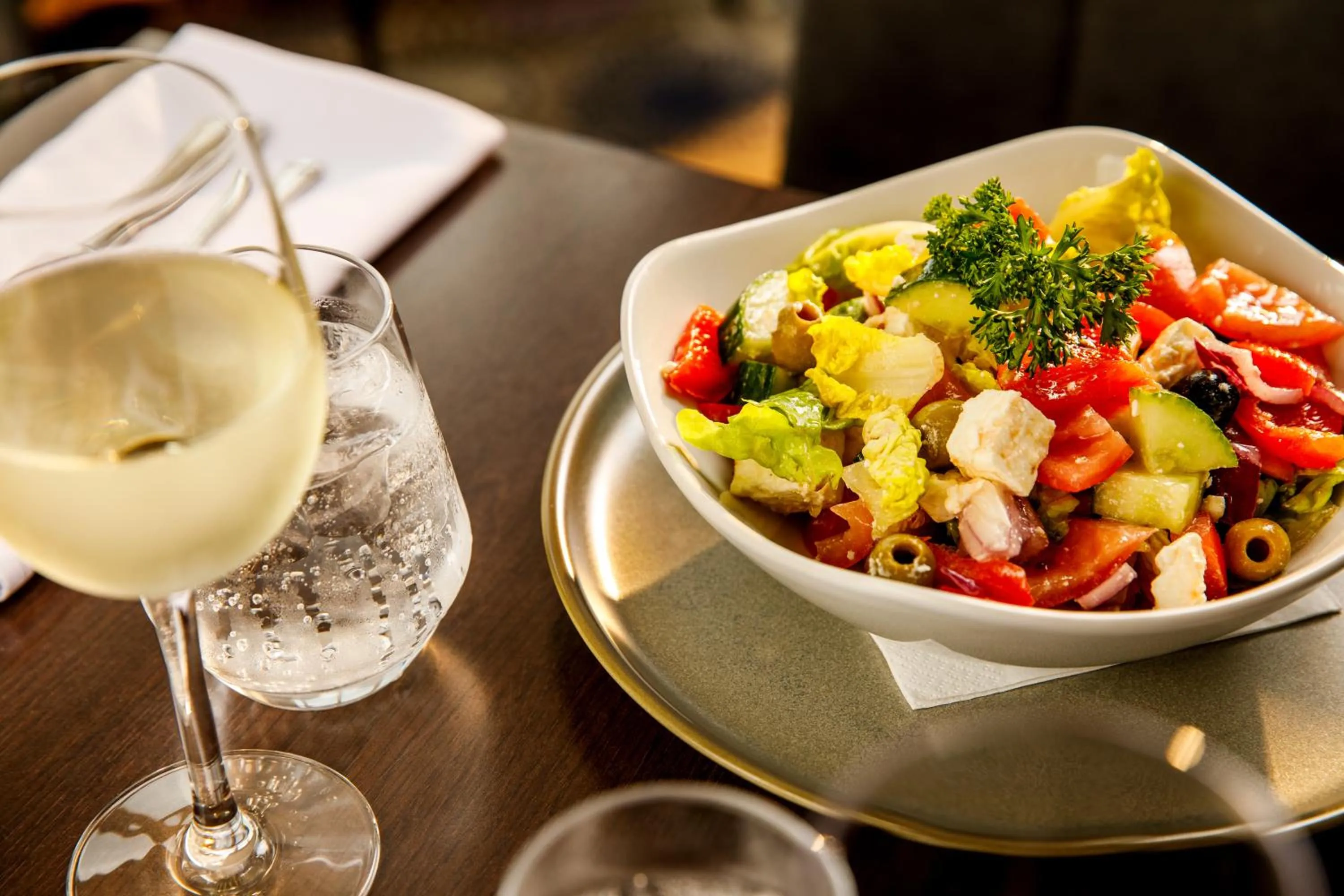 Food close-up in Sunday London Staines-upon-Thames Heathrow T5