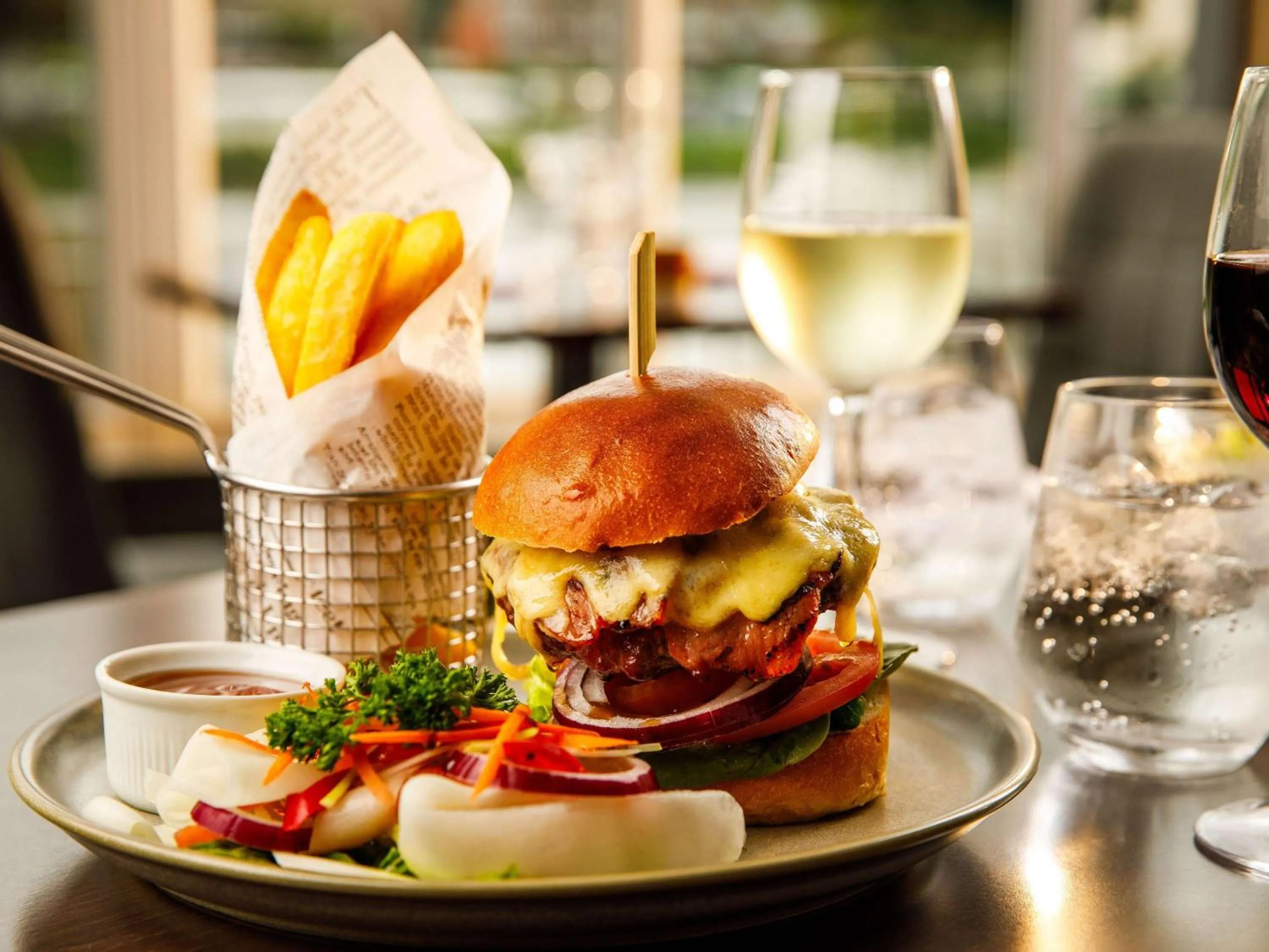 Property building in Sunday London Staines-upon-Thames Heathrow T5