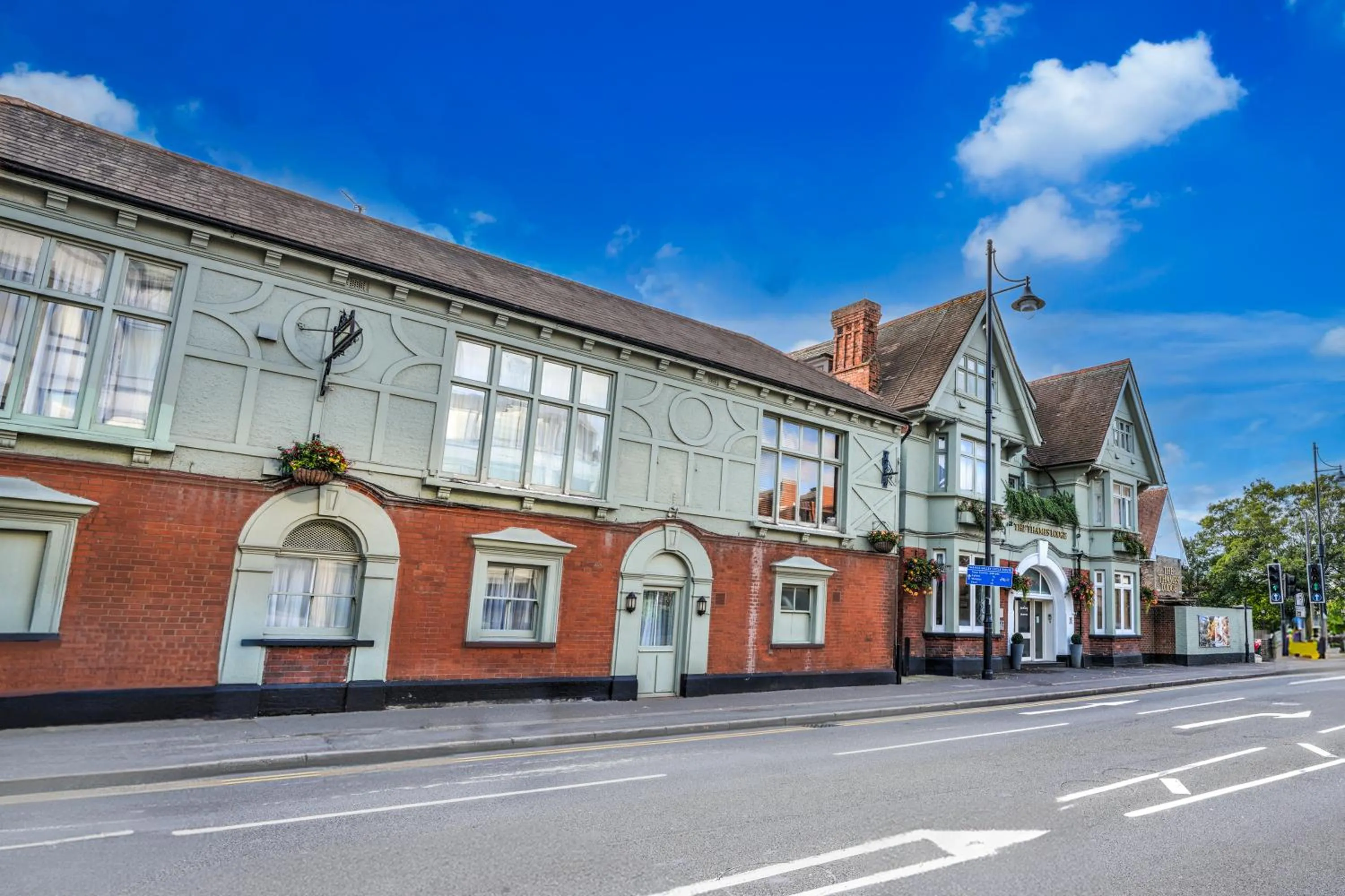 Property building in Sunday London Staines-upon-Thames Heathrow T5