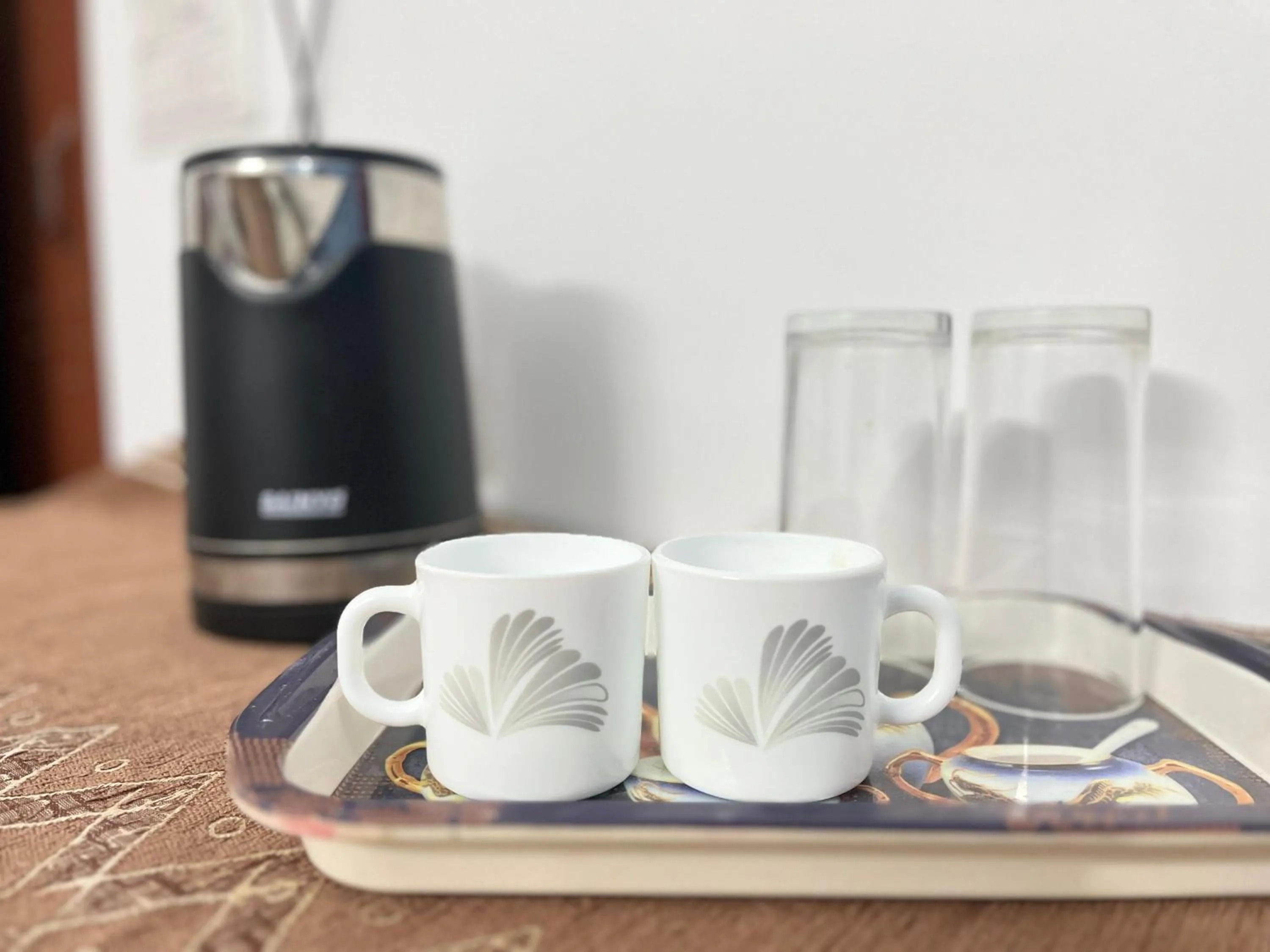 Decorative detail in Maa vaishno paying guest house