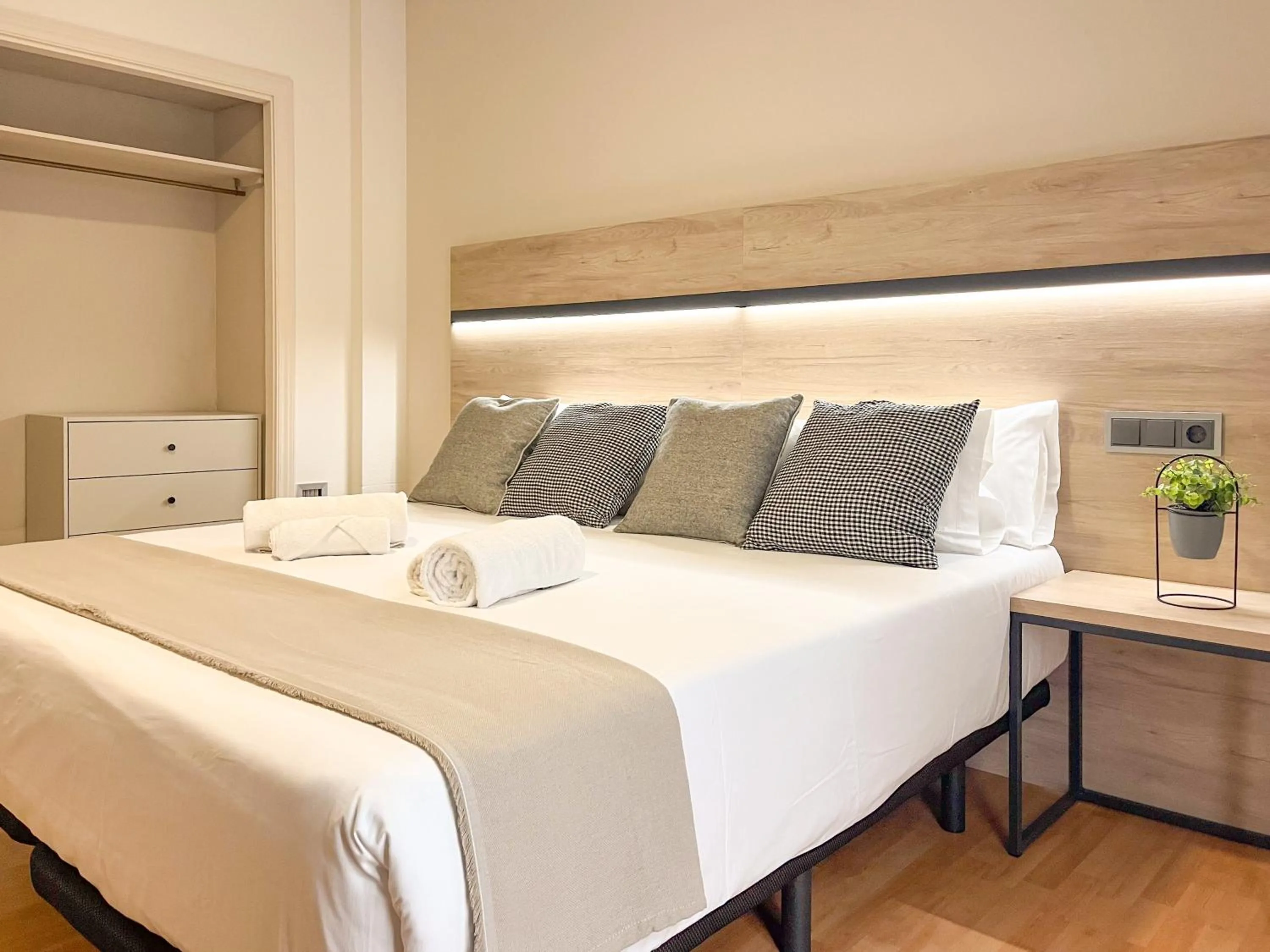 Bed in VTZ Hotel El Príncipe