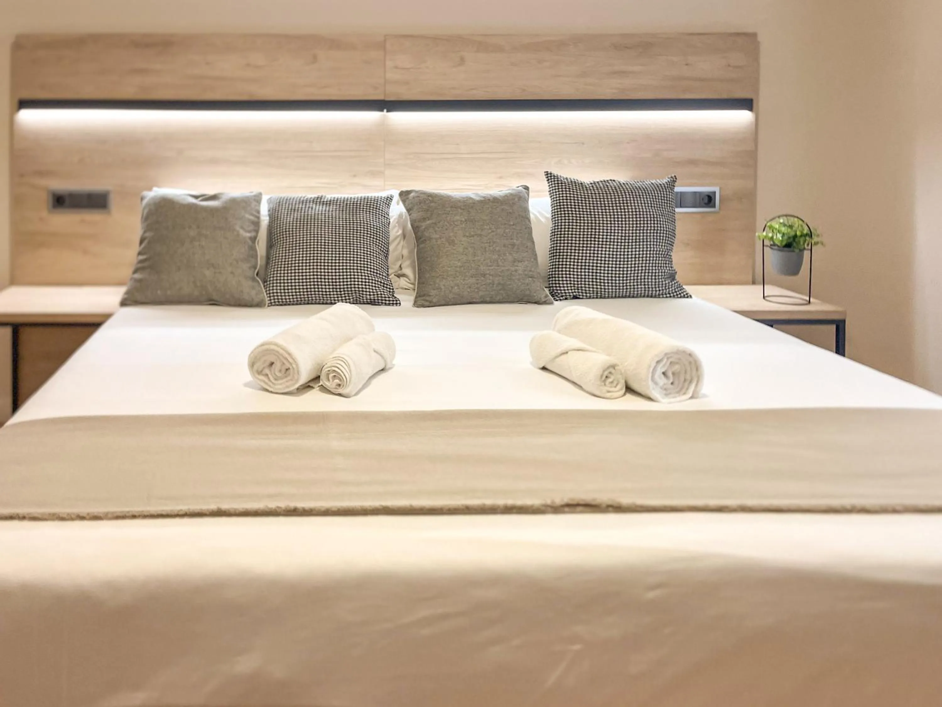 Bed in VTZ Hotel El Príncipe