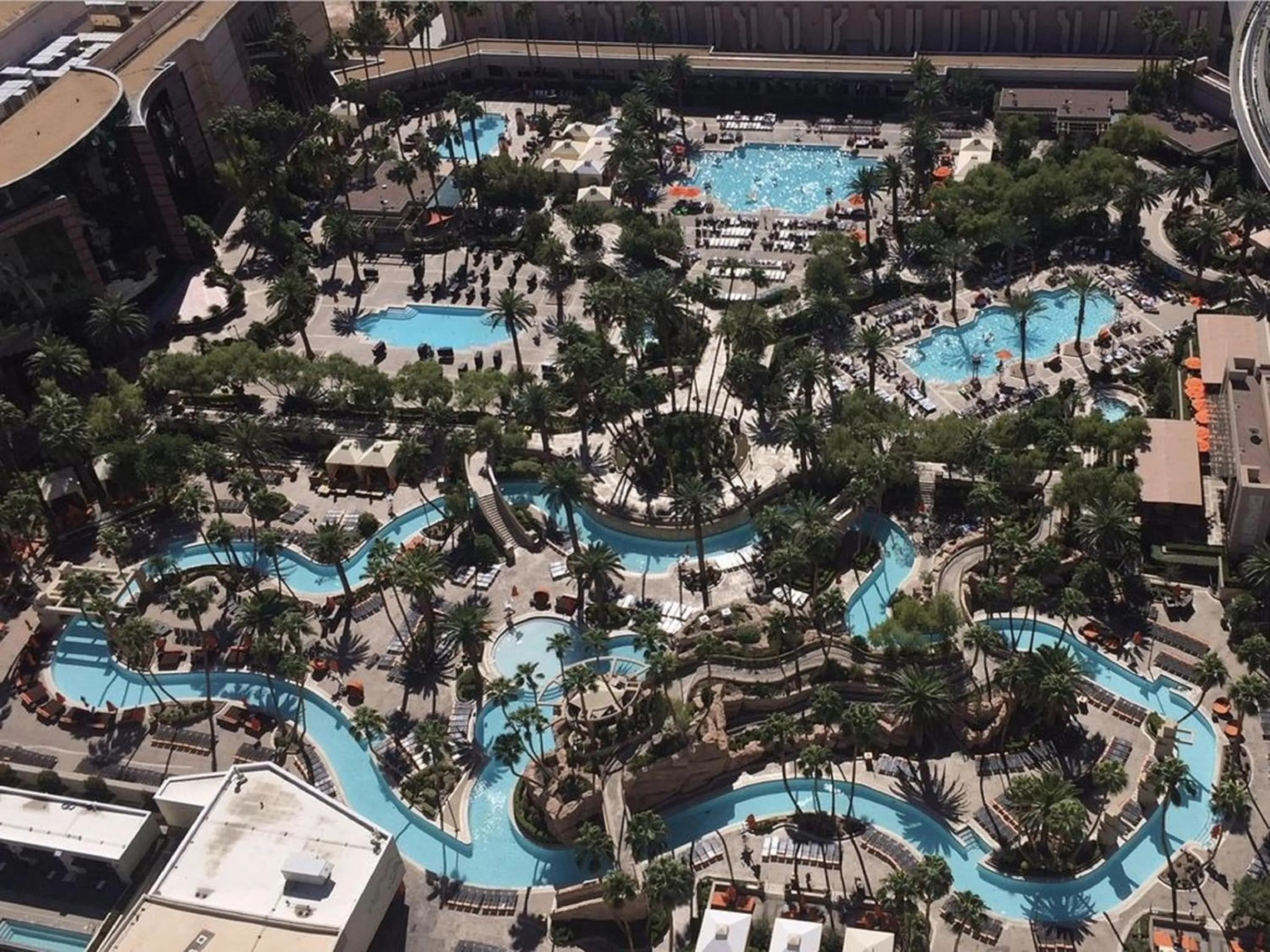 Lucky Gem Penthouse & Luxury Suites at MGM Signature Resort, Balcony Strip View 2605