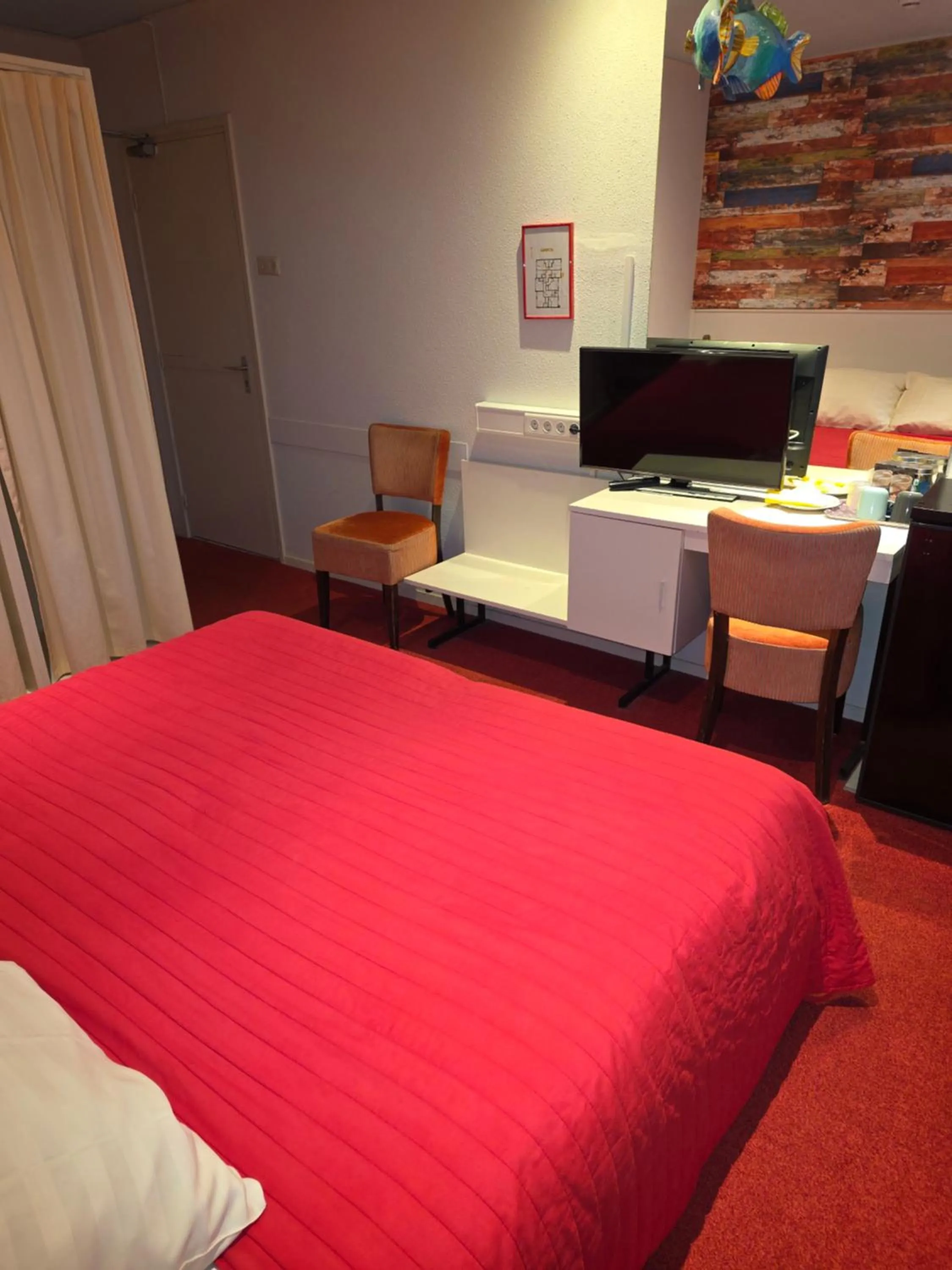 Bed in Hotel Hoogland Zandvoort aan Zee