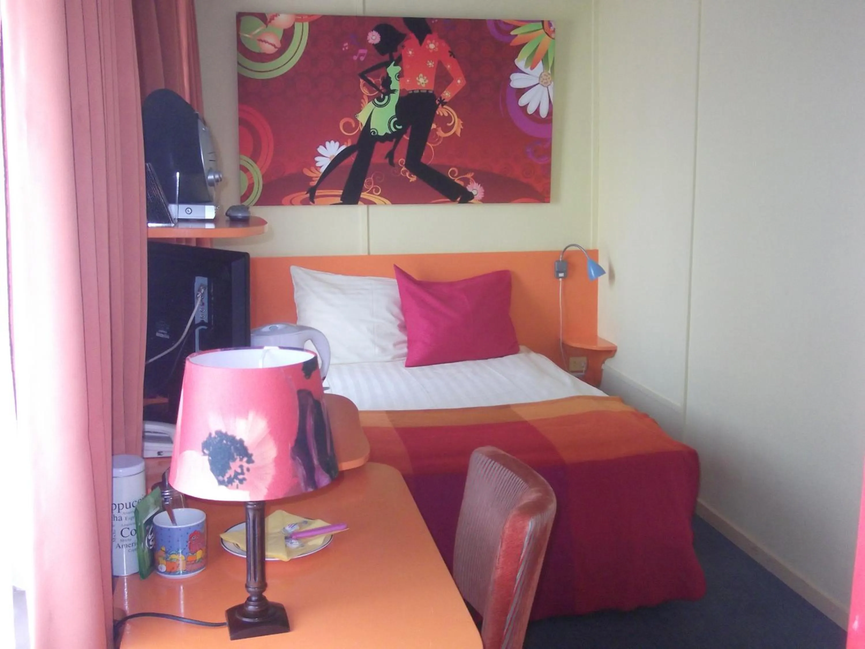 Bed in Hotel Hoogland Zandvoort aan Zee