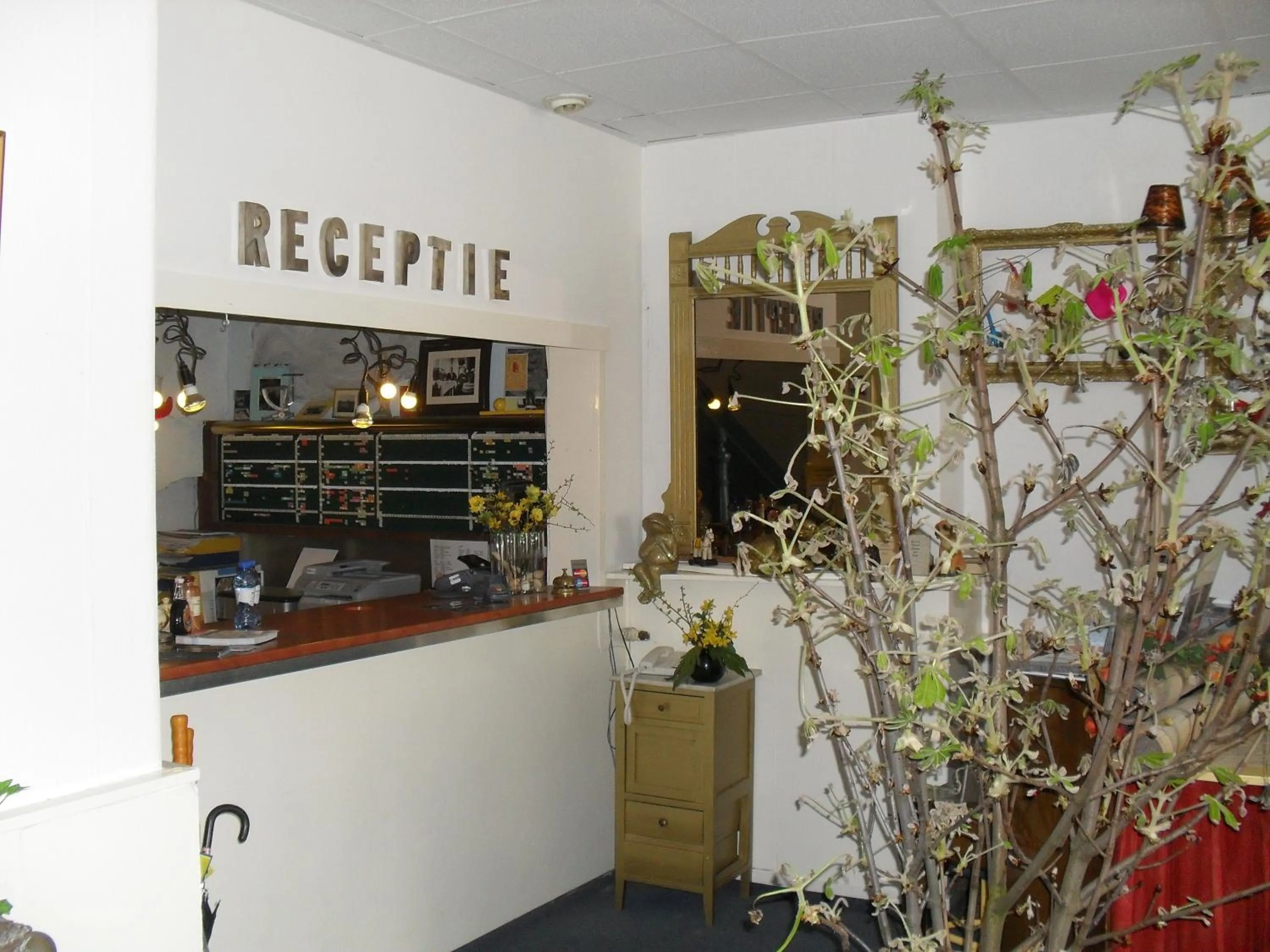 Lobby or reception in Hotel Hoogland Zandvoort aan Zee