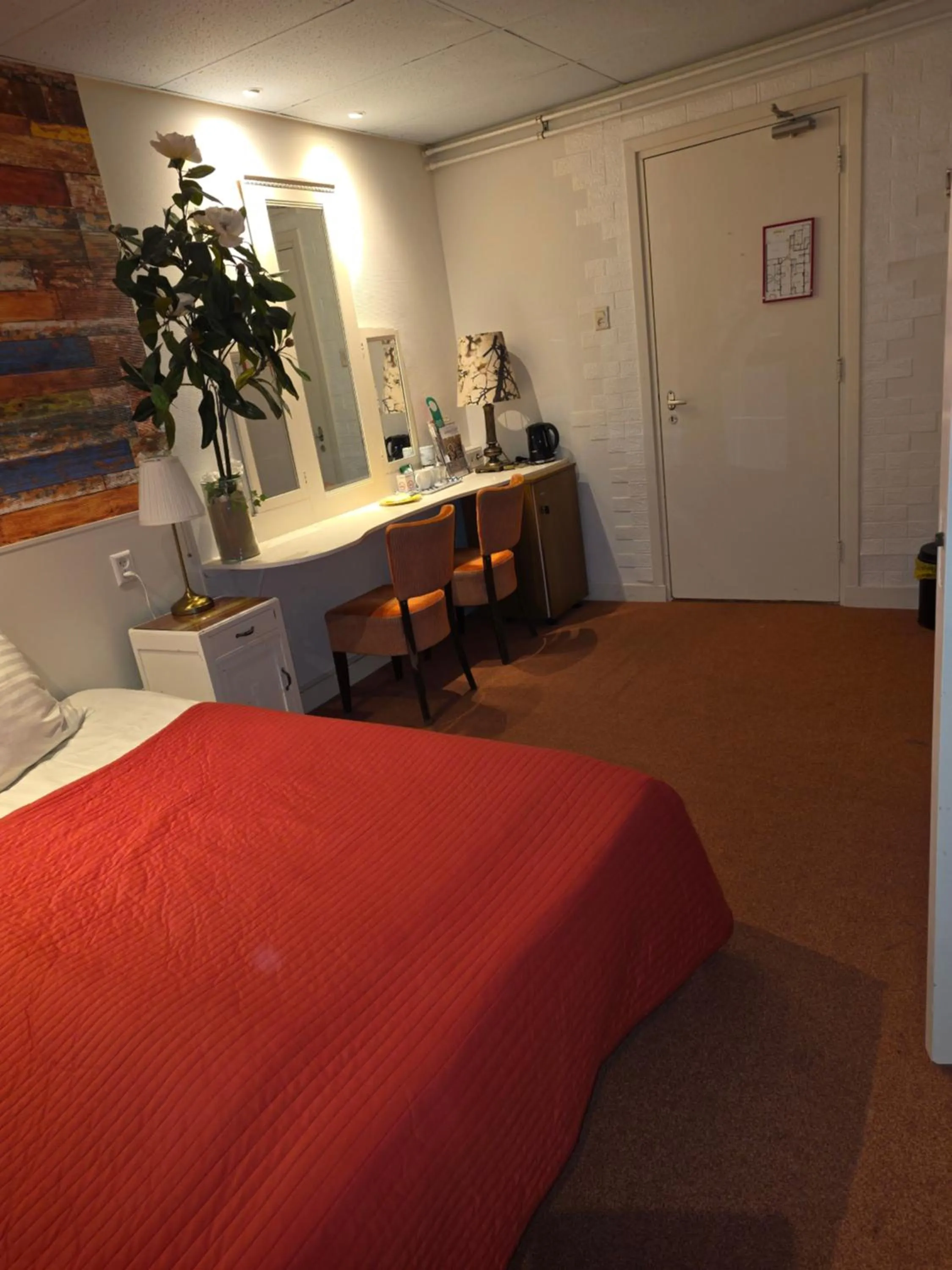 Bed in Hotel Hoogland Zandvoort aan Zee