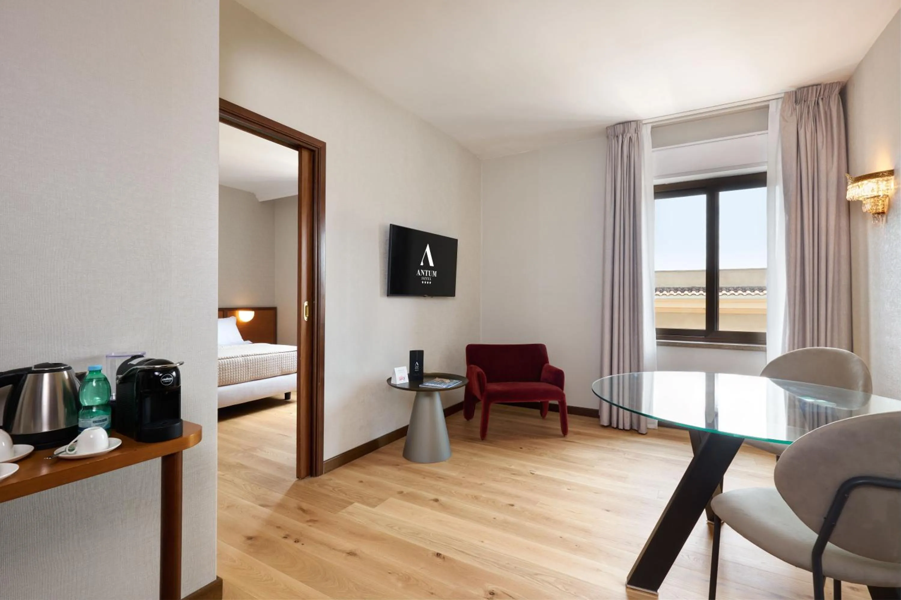 Bed in Antum Hotel