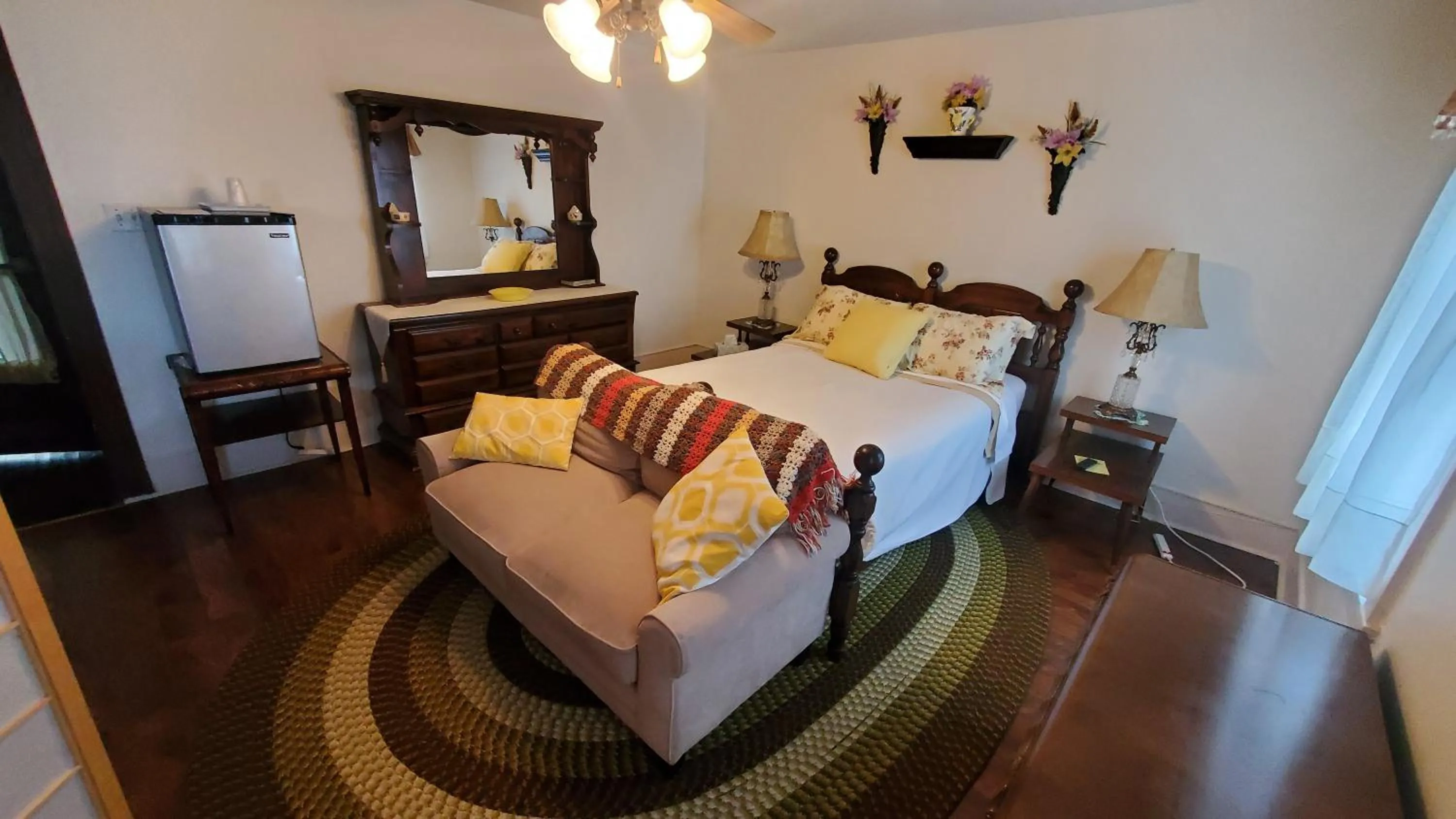 Bed in The Miners’ Lodge
