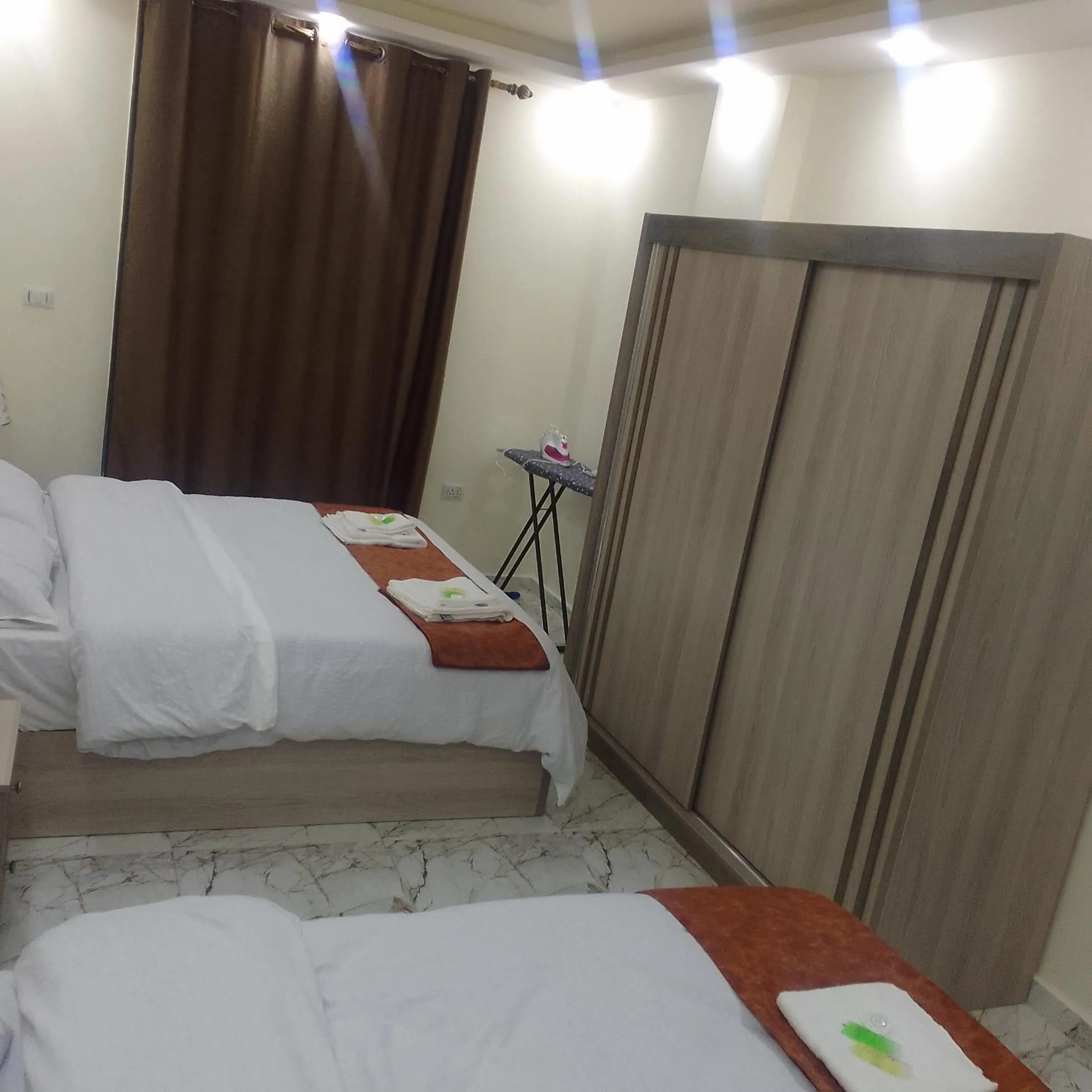 Bed in Dream Hotel jerash