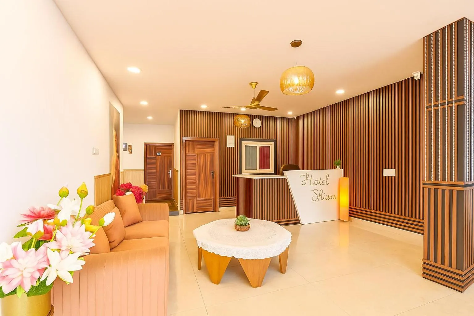 Seating area in Hotel Shiva Lake - Near Mussoorie Lake