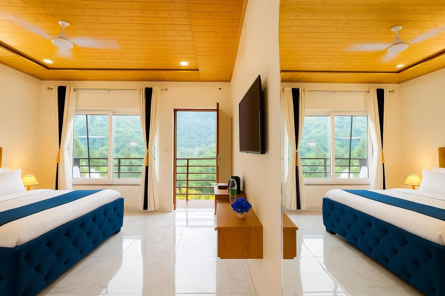 Bed in Hotel Shiva Lake - Near Mussoorie Lake